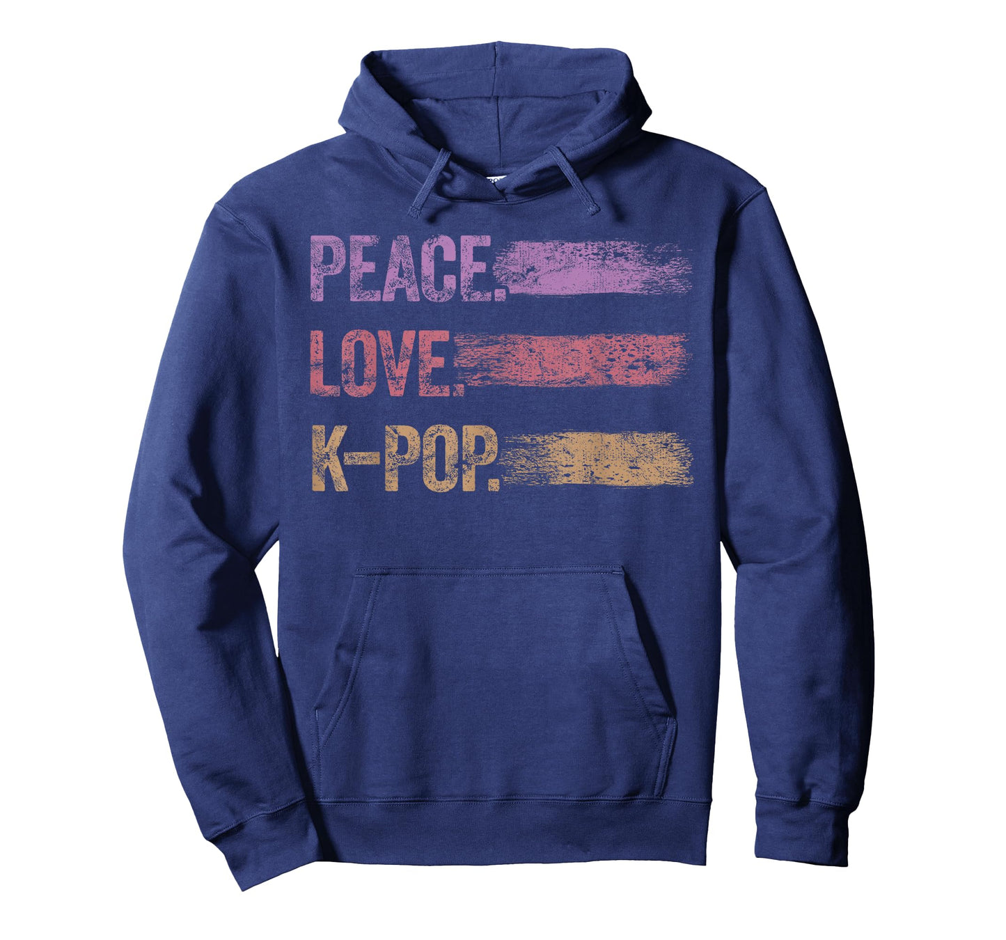 Retro Headset Kpop Peace Love K-Pop Heart K Pop Girl T-Shirt