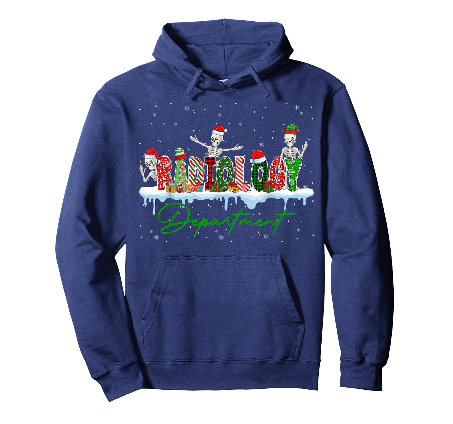 Radiology Department Xray Tech CT MRI Merry Christmas Pajama T-Shirt