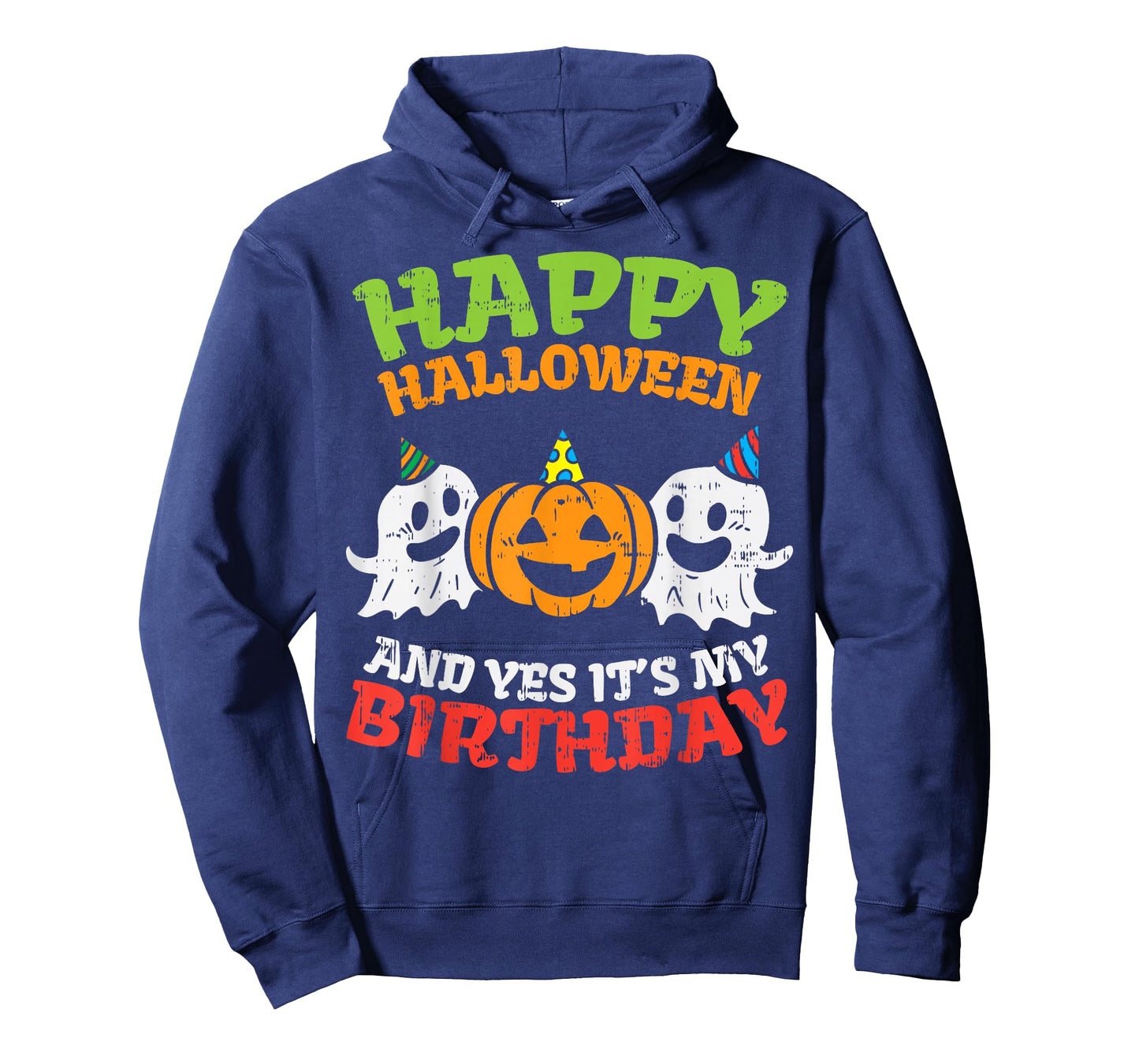 Happy Halloween It's My Birthday Born On Girl Boy Party Gift T-Shirt