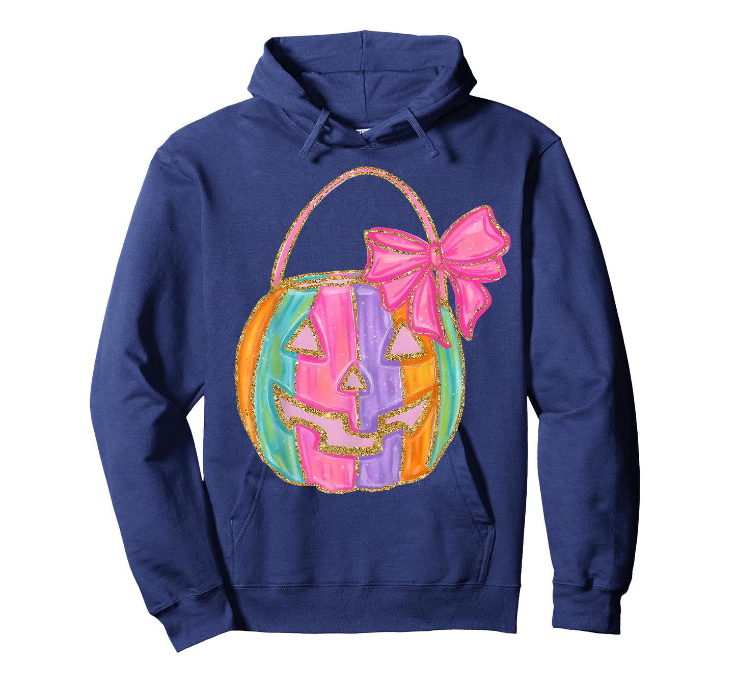 Coquette Bow Jack O Lantern Spooky Season Happy Halloween T-Shirt
