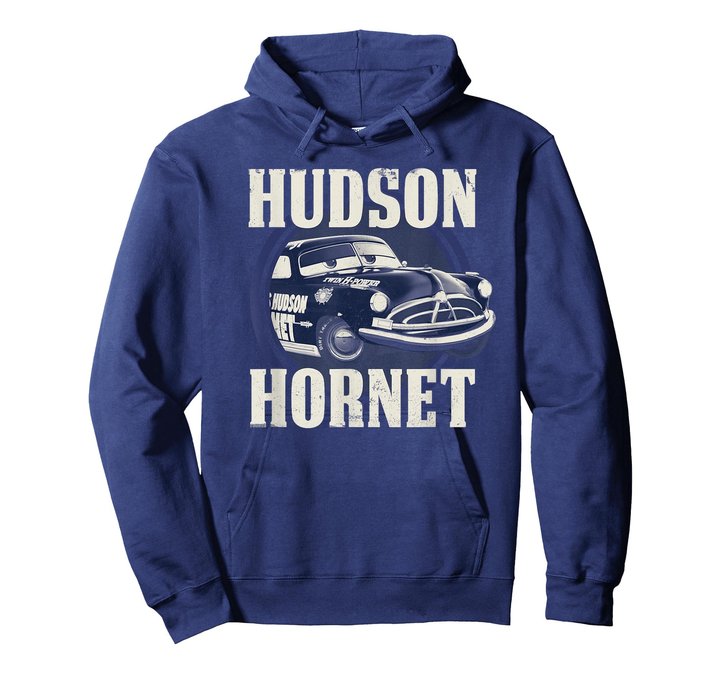 Disney Pixar Cars Hudson Hornet Vintage Race Car Badge T-Shirt