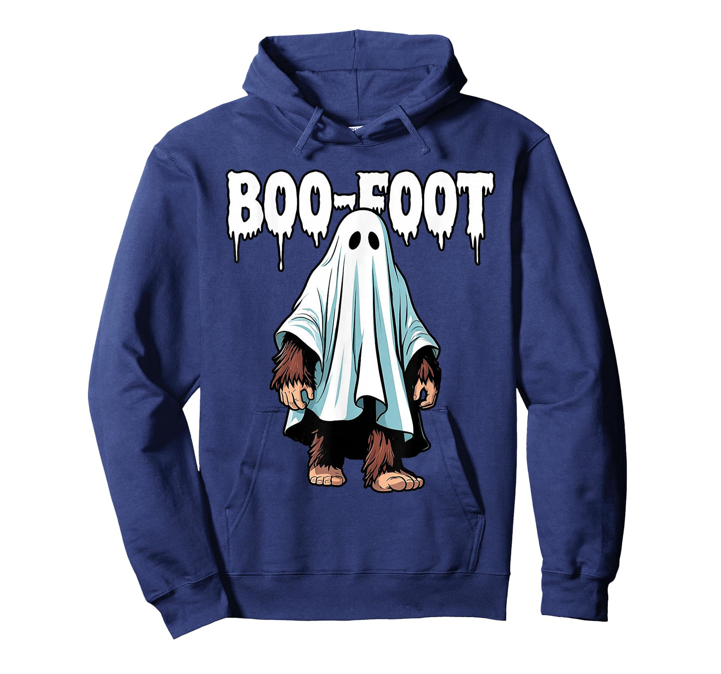 Bigfoot Ghost Costume Halloween Boo-Foot Sasquatch Spooky T-Shirt