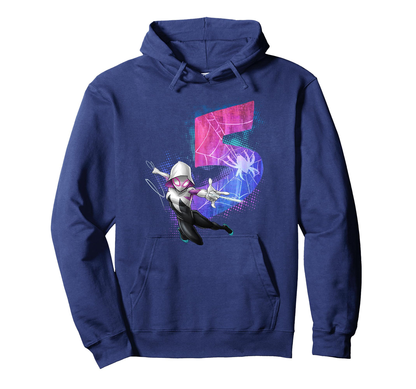 Marvel Ghost Spider Gwen Stacy 5th Birthday Graphic T-Shirt