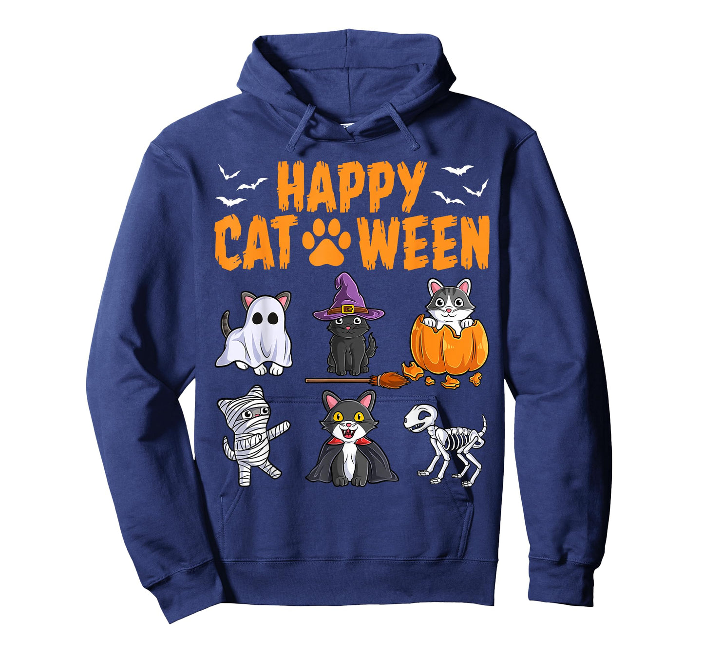 Cats Halloween Spooky Holiday Cute Kitten Cat Halloween T-Shirt