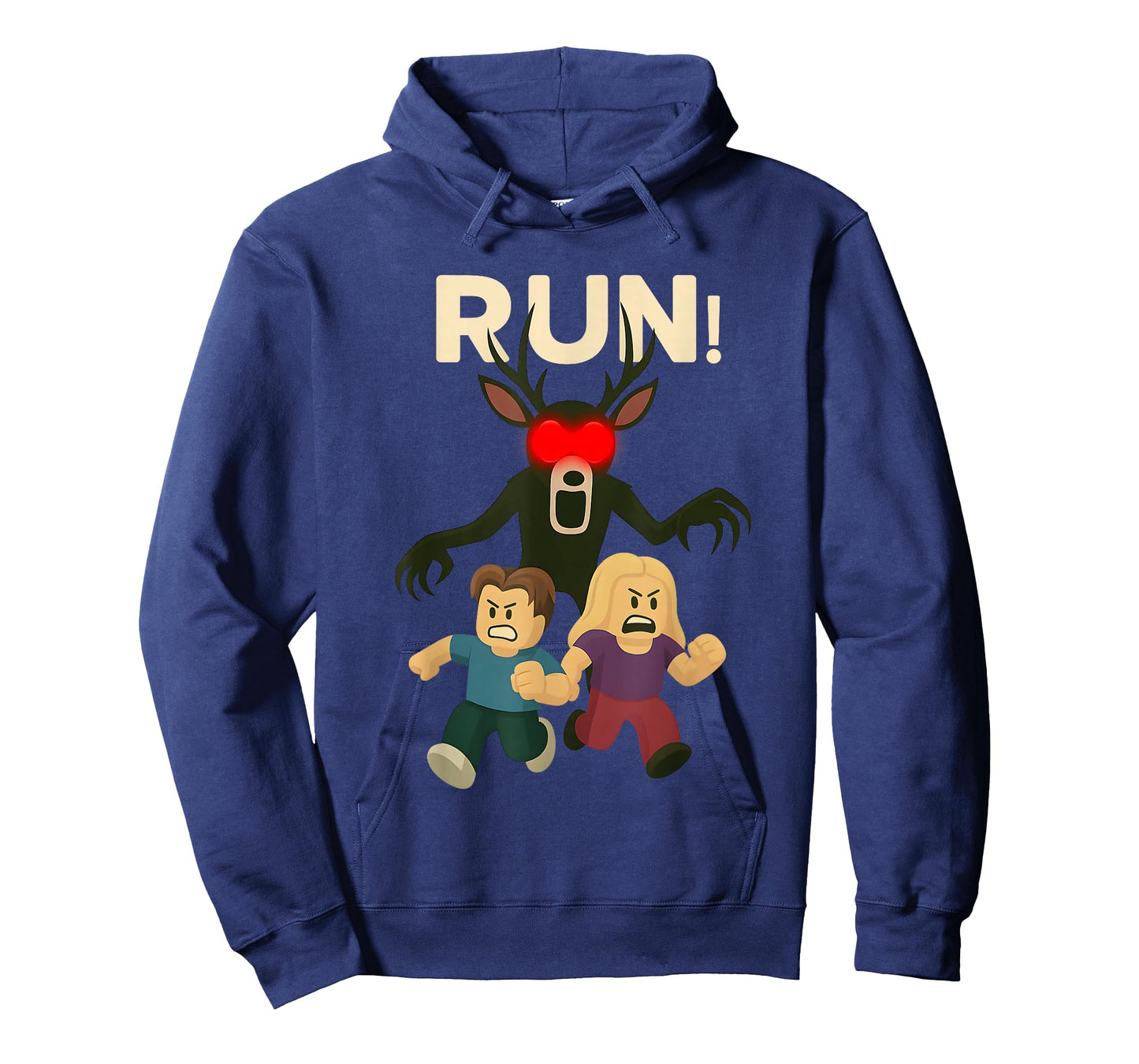 Run Deer in The Forest Kids 99 Nights Halloween Scary Gamer T-Shirt