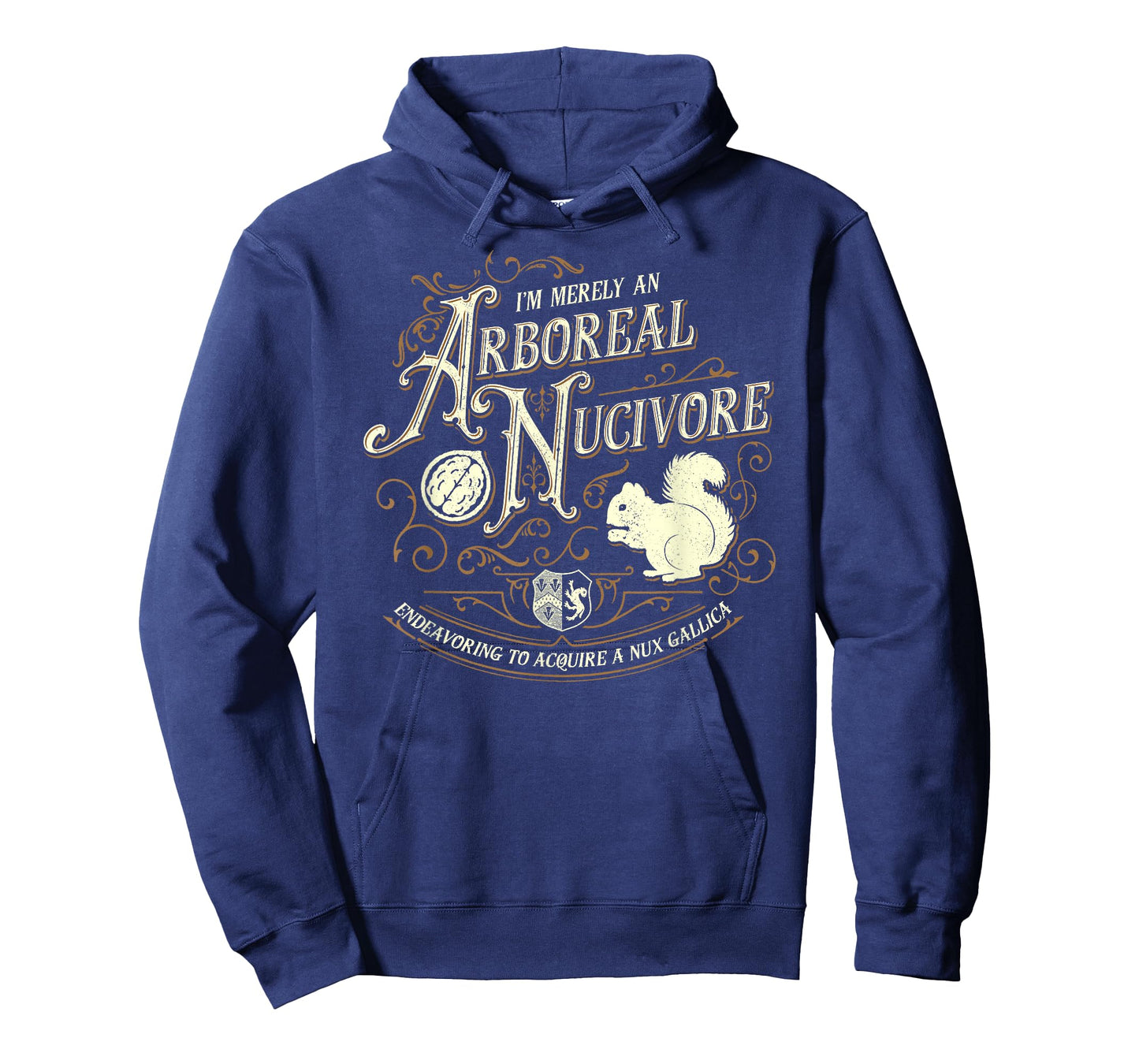 I'm Merely An Arboreal Nucivore - Grandiloquent Mercantile T-Shirt