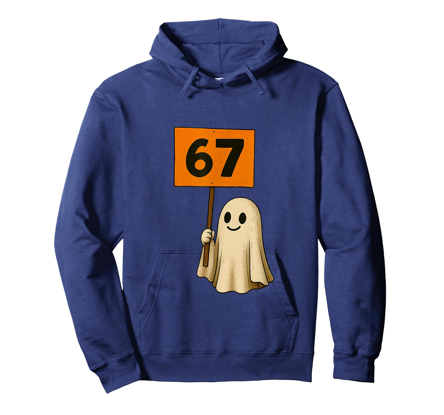67 Cute Halloween Ghost Vintage Minimalist Design T-Shirt