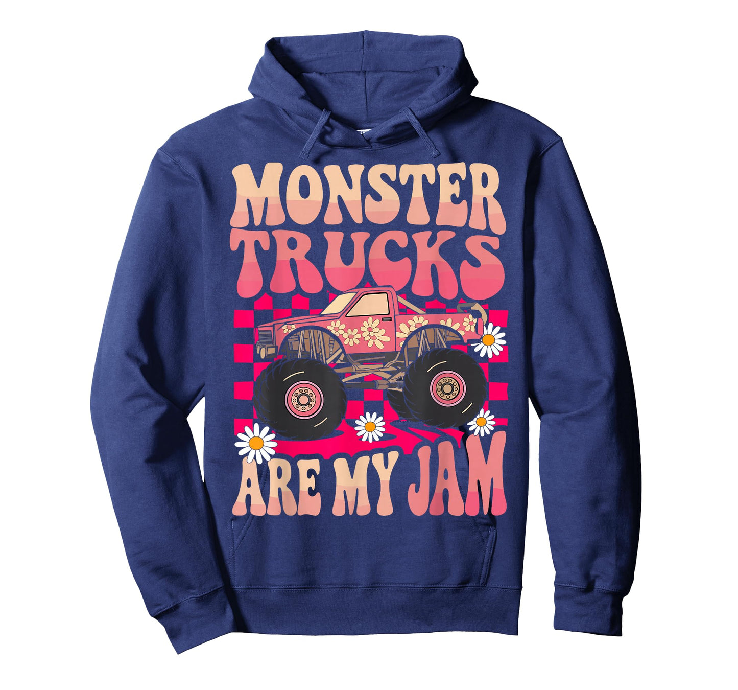 Monster Trucks Are My Jam Colorful Monster Truck T-Shirt