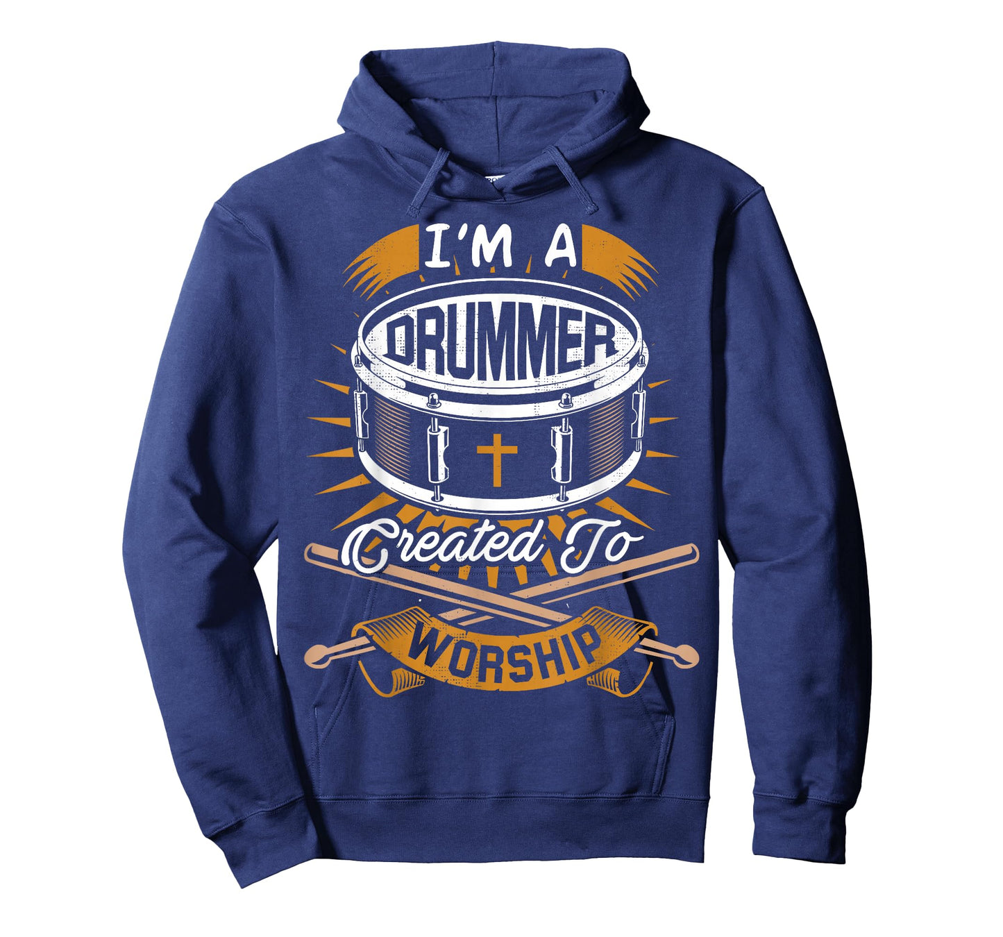 Christian Drummer Gift Idea for Drummers Who Rock God T-Shirt