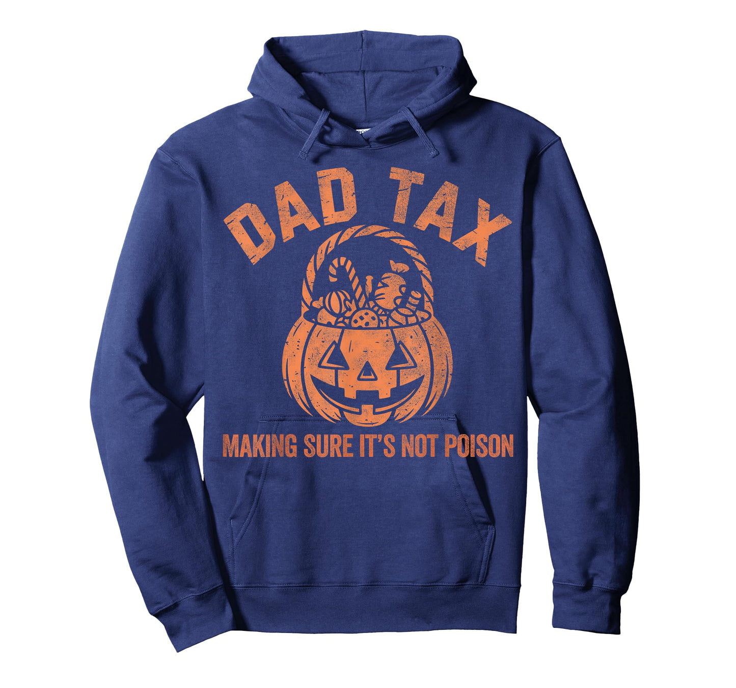 Dad Tax Halloween Pumpkin Candy Funny Family Men Dad Joke T-Shirt