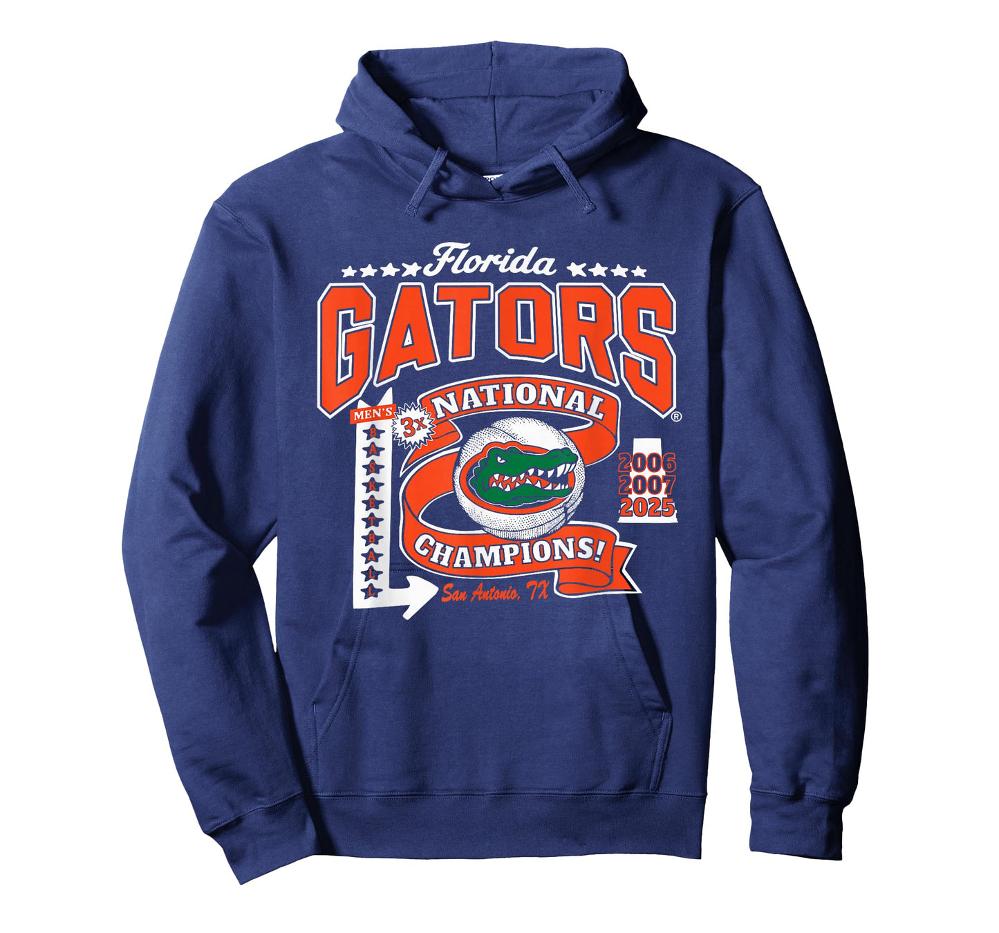 Florida Gators National Champs 2025 Men's Basketball Stars T-Shirt