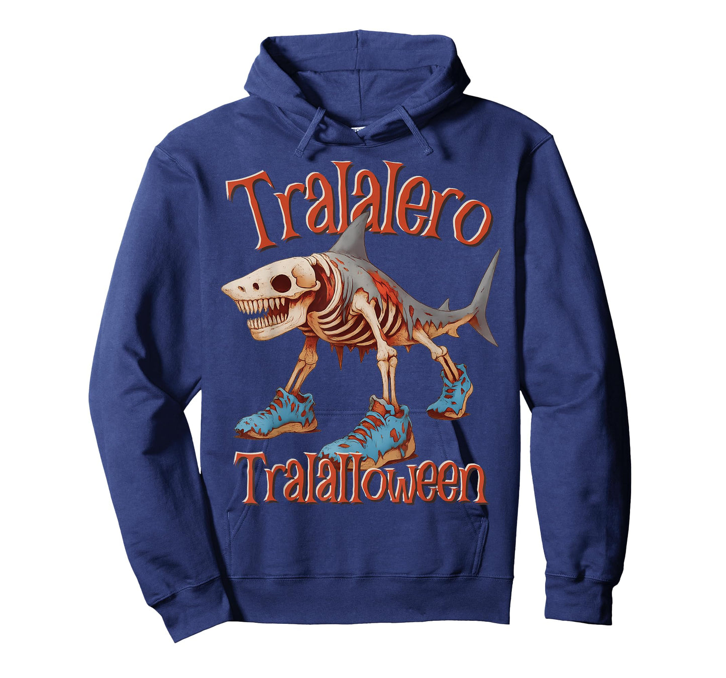 Tralalero Tralalloween Shark Italian Brainrot Halloween T-Shirt