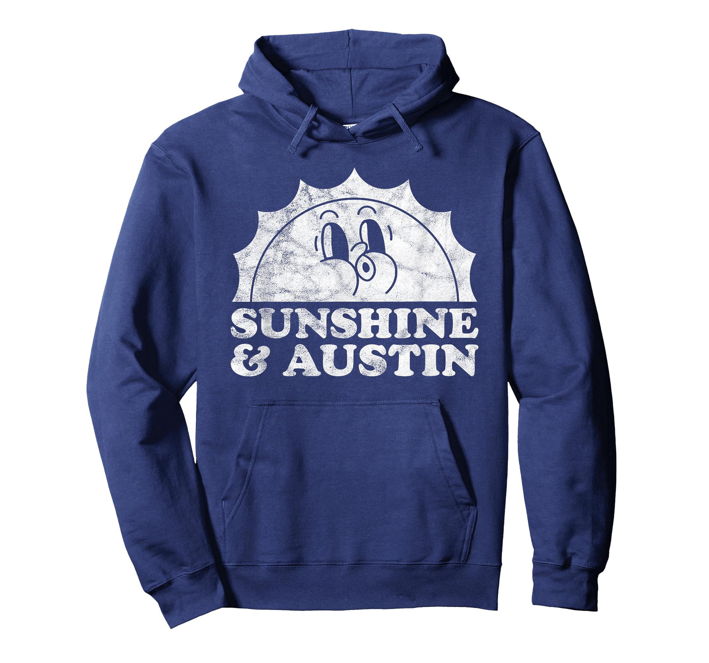 Sunshine and Austin TX Texas Retro Vintage Sun T-Shirt