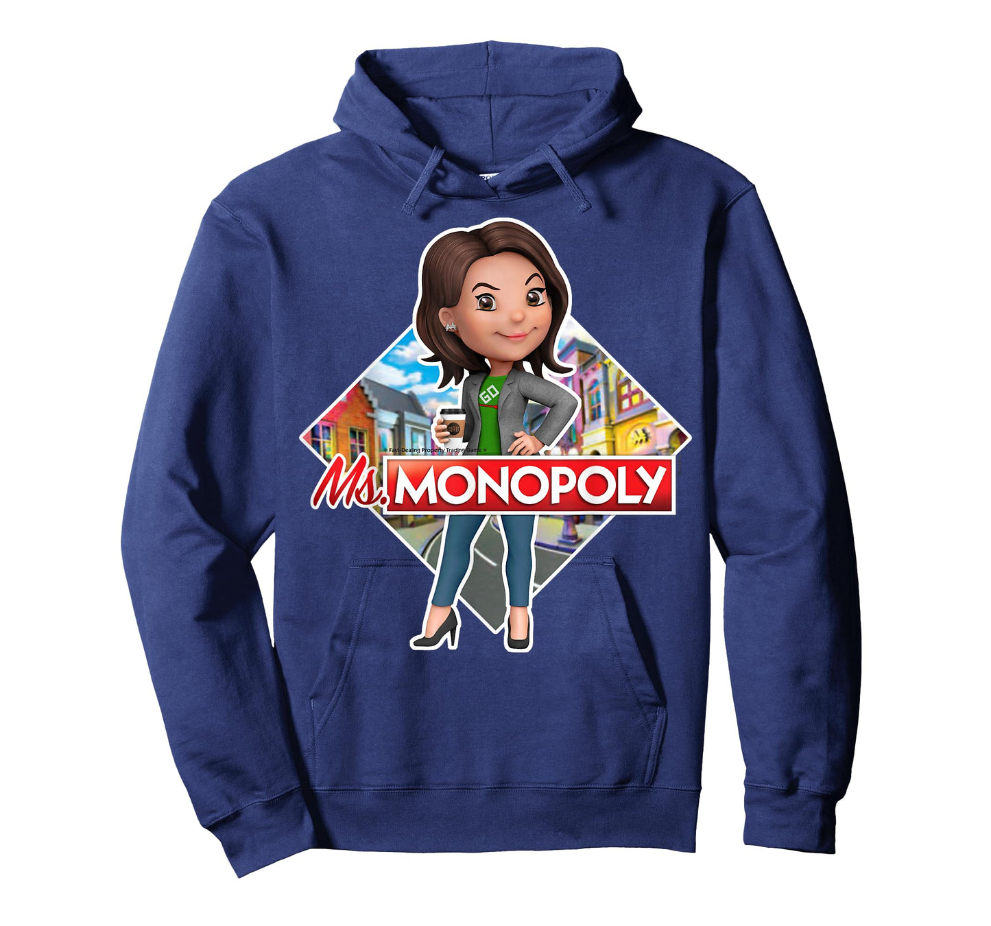 Monopoly Ms. Monopoly Board Game Logo T-Shirt
