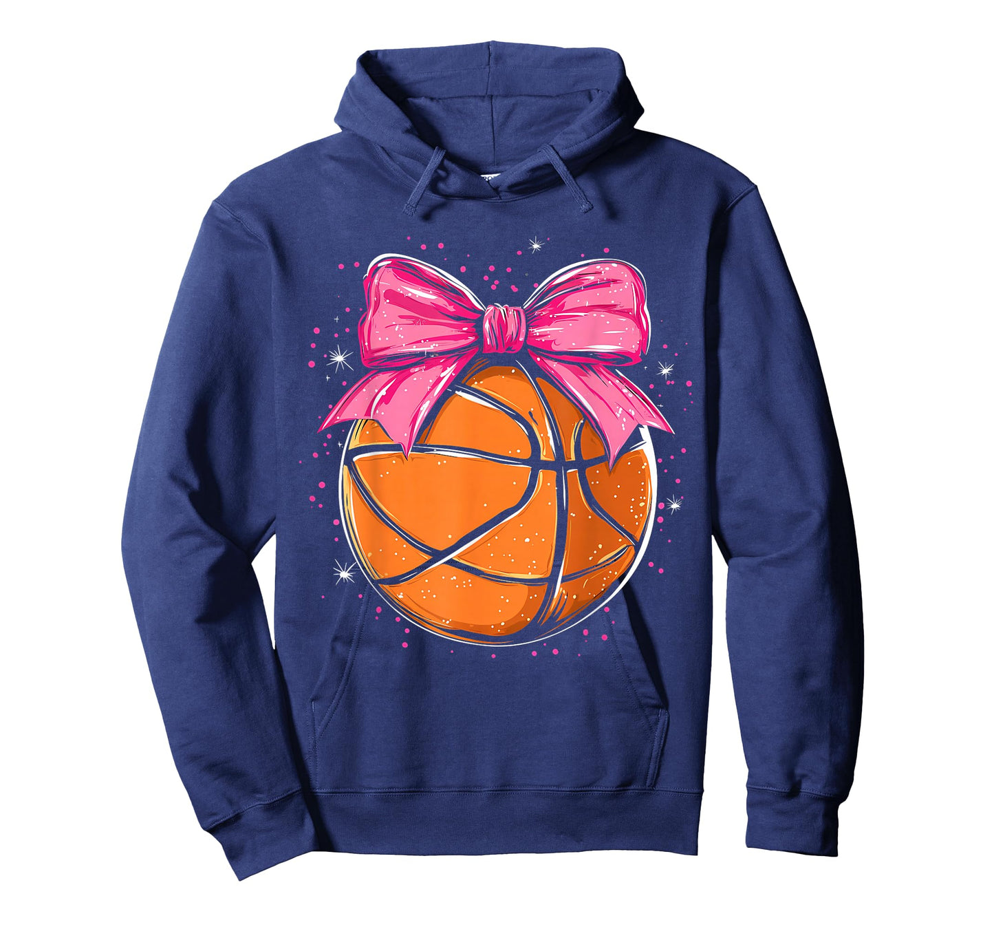 Basketball Coquette Bow Cute Basketball Player T-Shirt