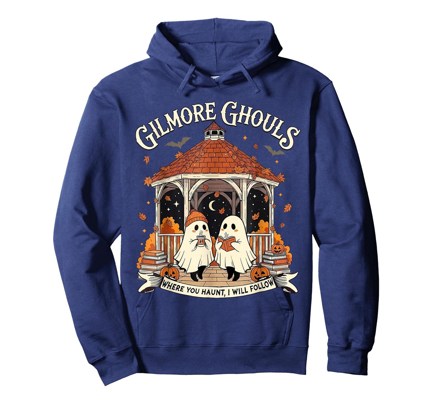 Gilmore Ghouls Where You Haunt I Will Follow Halloween Ghost T-Shirt