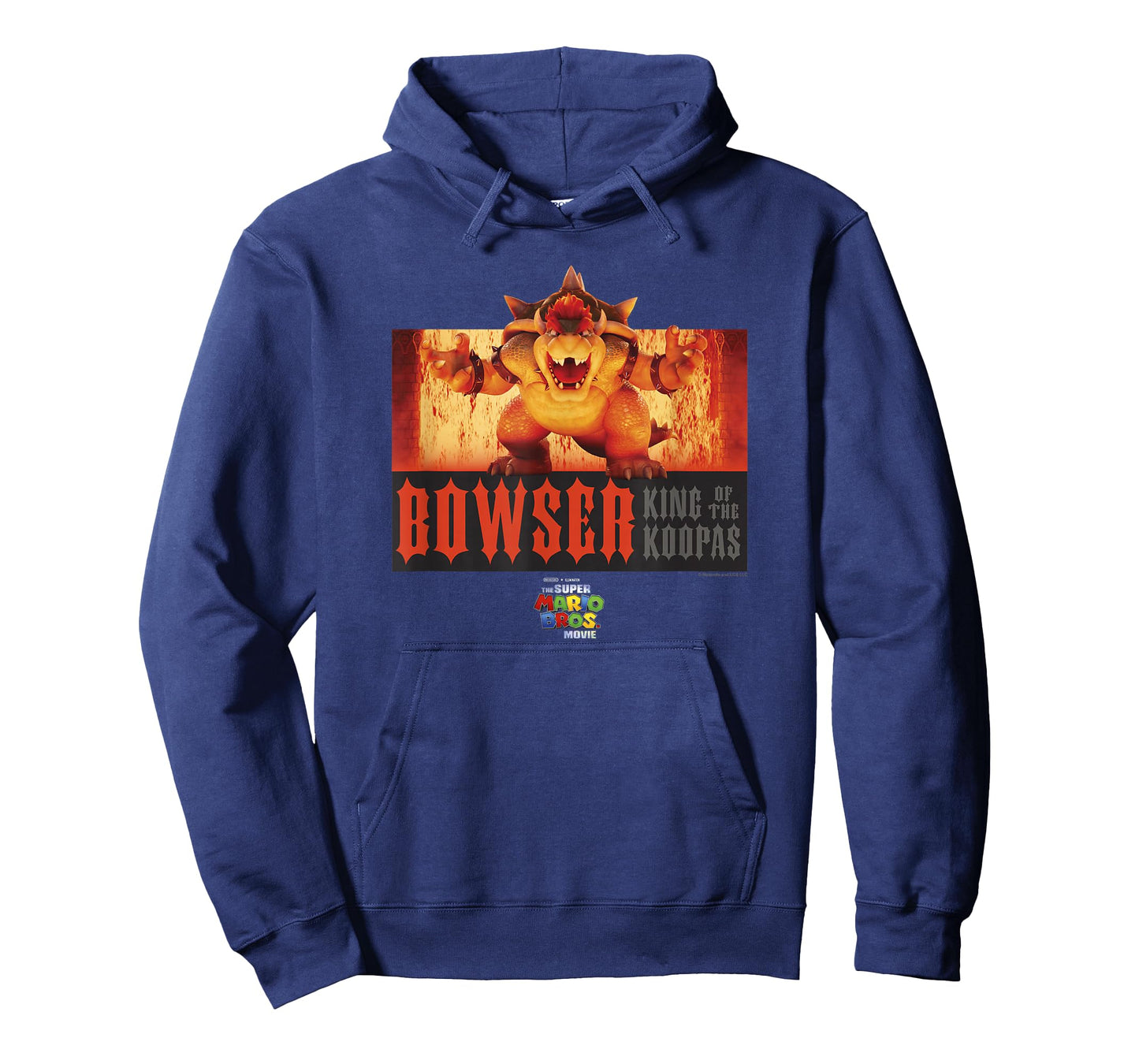 The Super Mario Bros. Movie Bowser Roaring Portrait T-Shirt