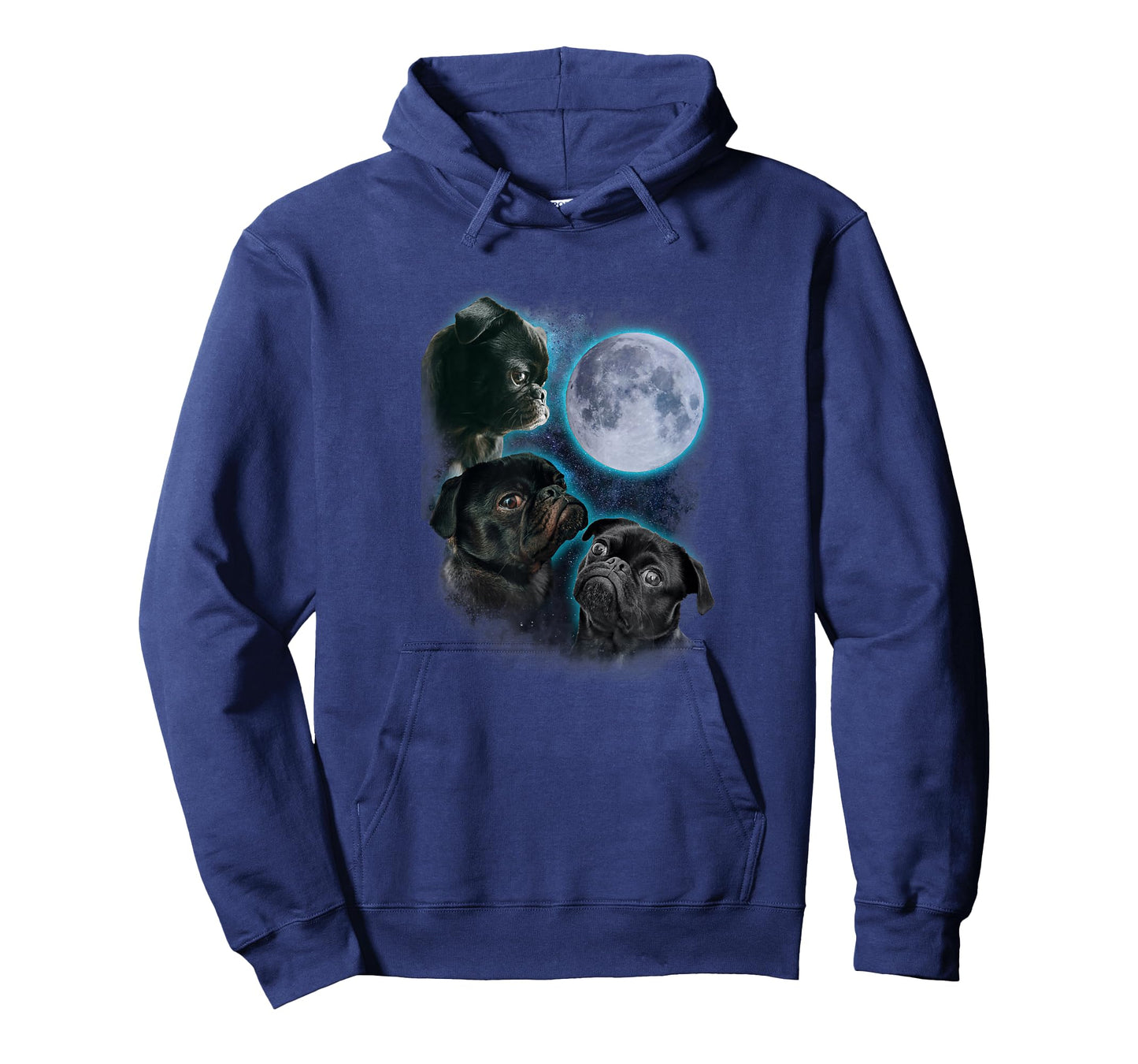 Three pug moon T-Shirt