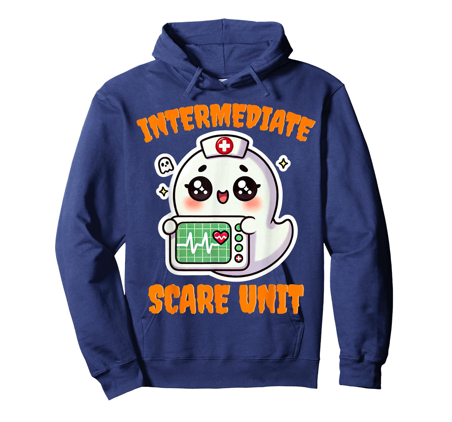 IMCU Intermediate Care Scare Unit Halloween Spooky Nurse T-Shirt