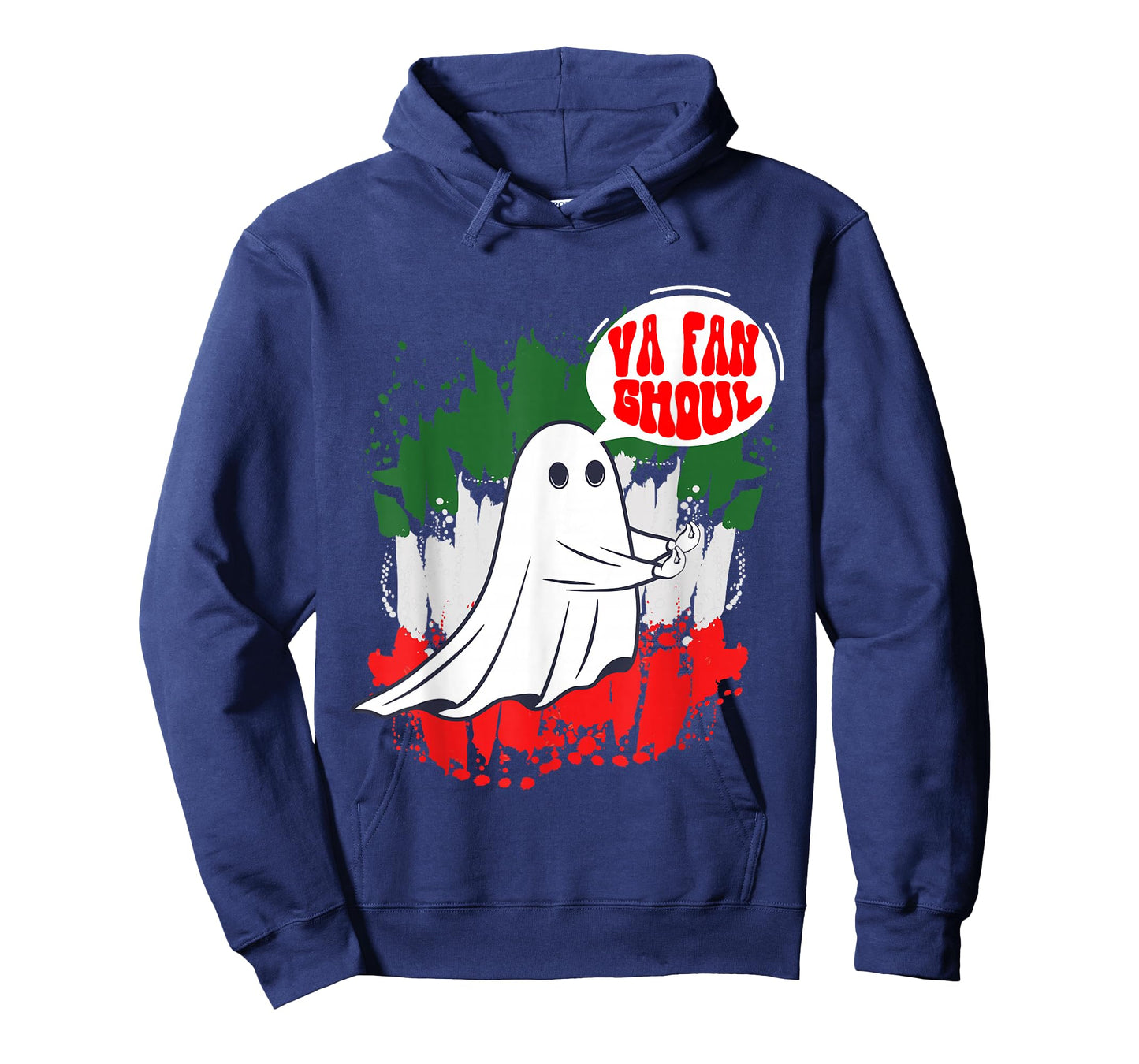 Va Fan Ghoul For Men Women Italian Funny Halloween Ghost T-Shirt