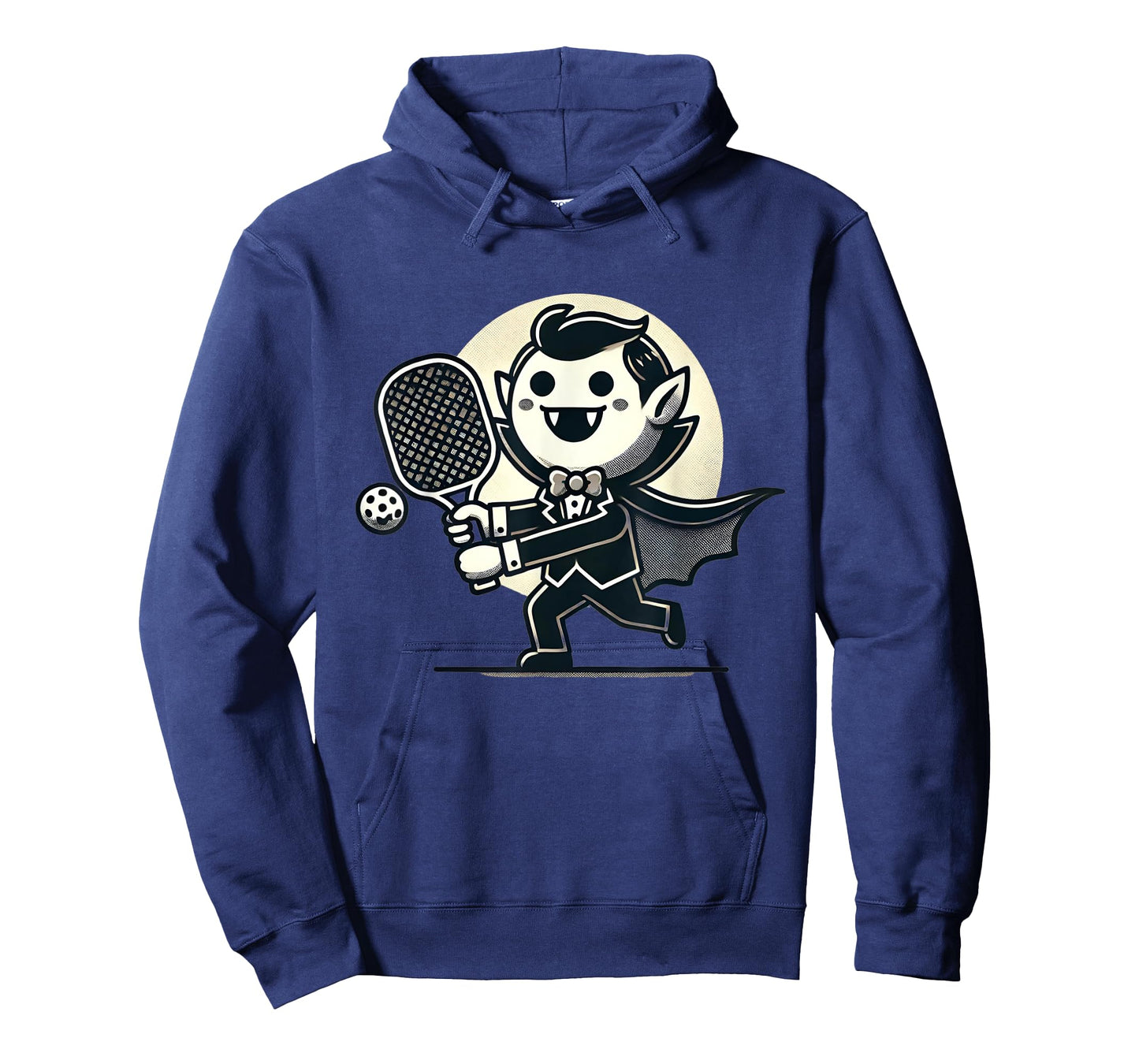 Vampire Pickleball Player Funny Halloween Costume Sports T-Shirt