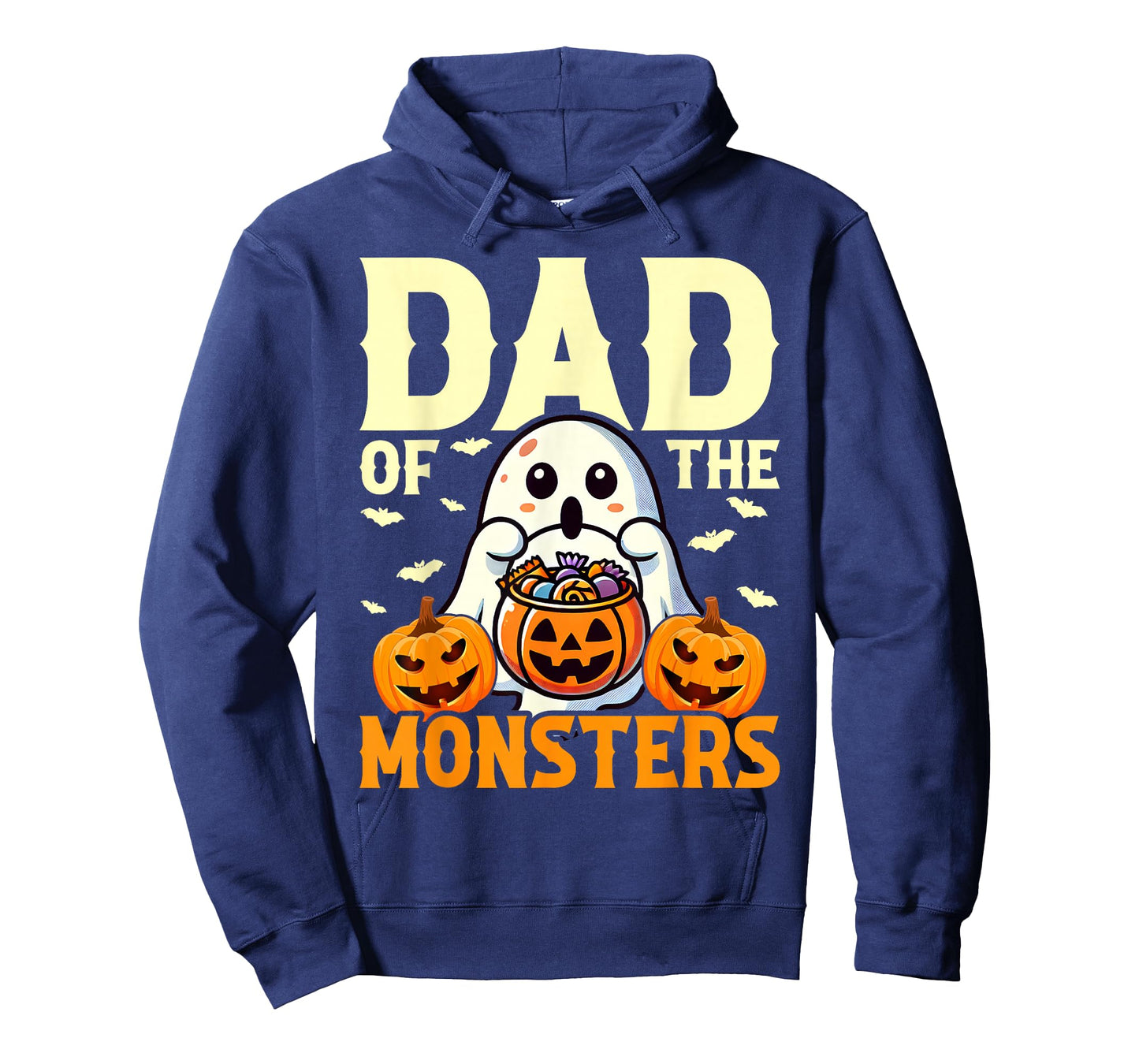 Halloween Dad Of Monsters Funny Family Costume Papa Daddy T-Shirt