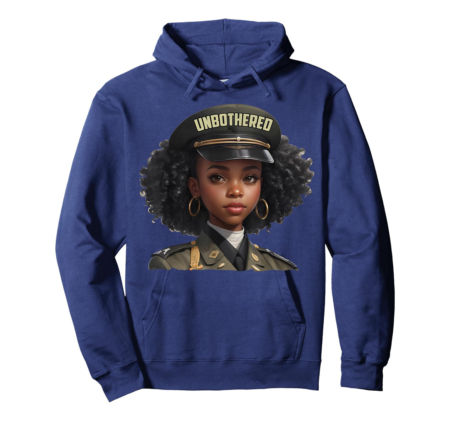 Melanin Unbothered Black Woman Locs Camo Black History Month T-Shirt