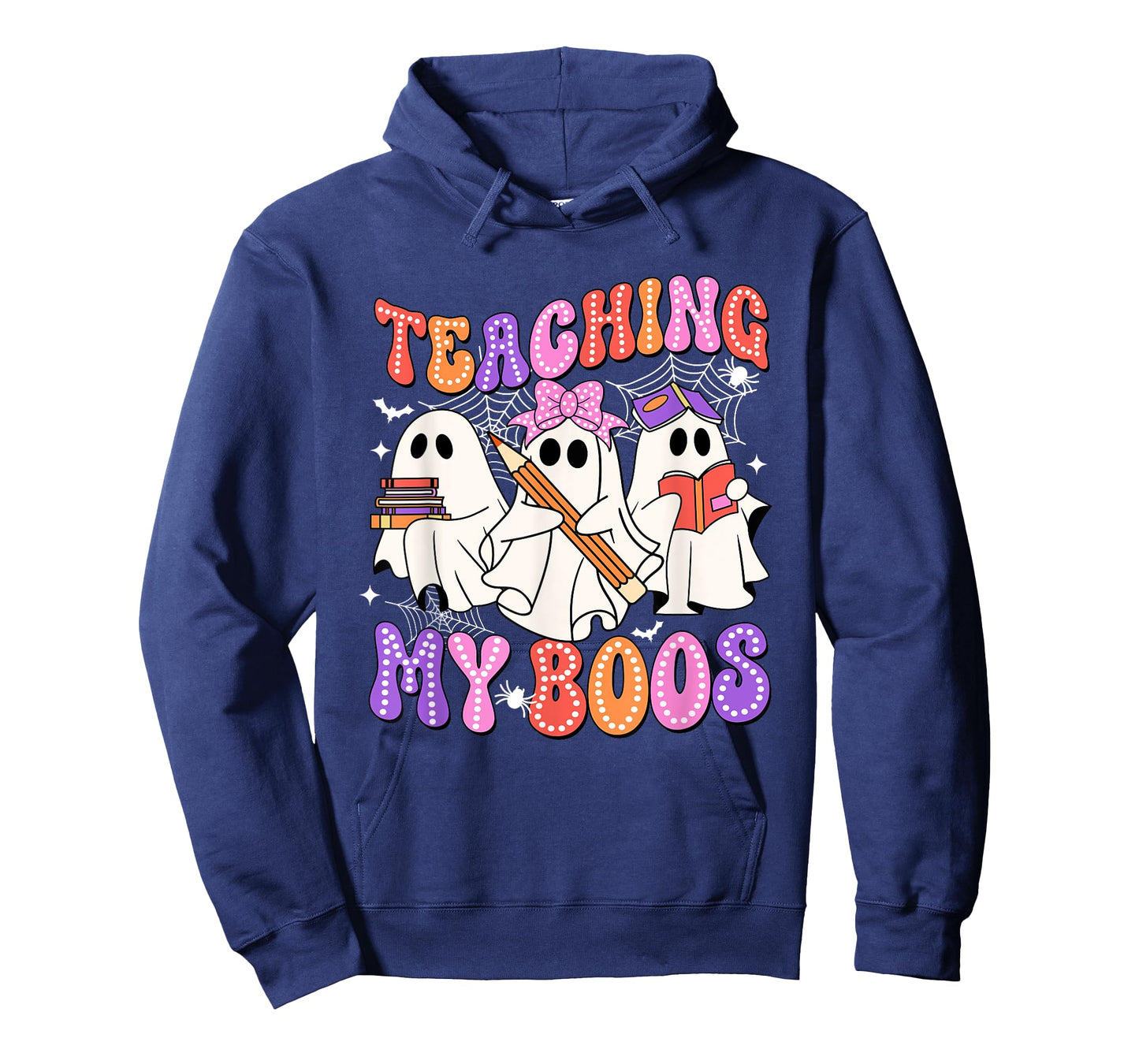 Teaching My Boos Bow Ghost Reading Books Teacher Halloween T-Shirt