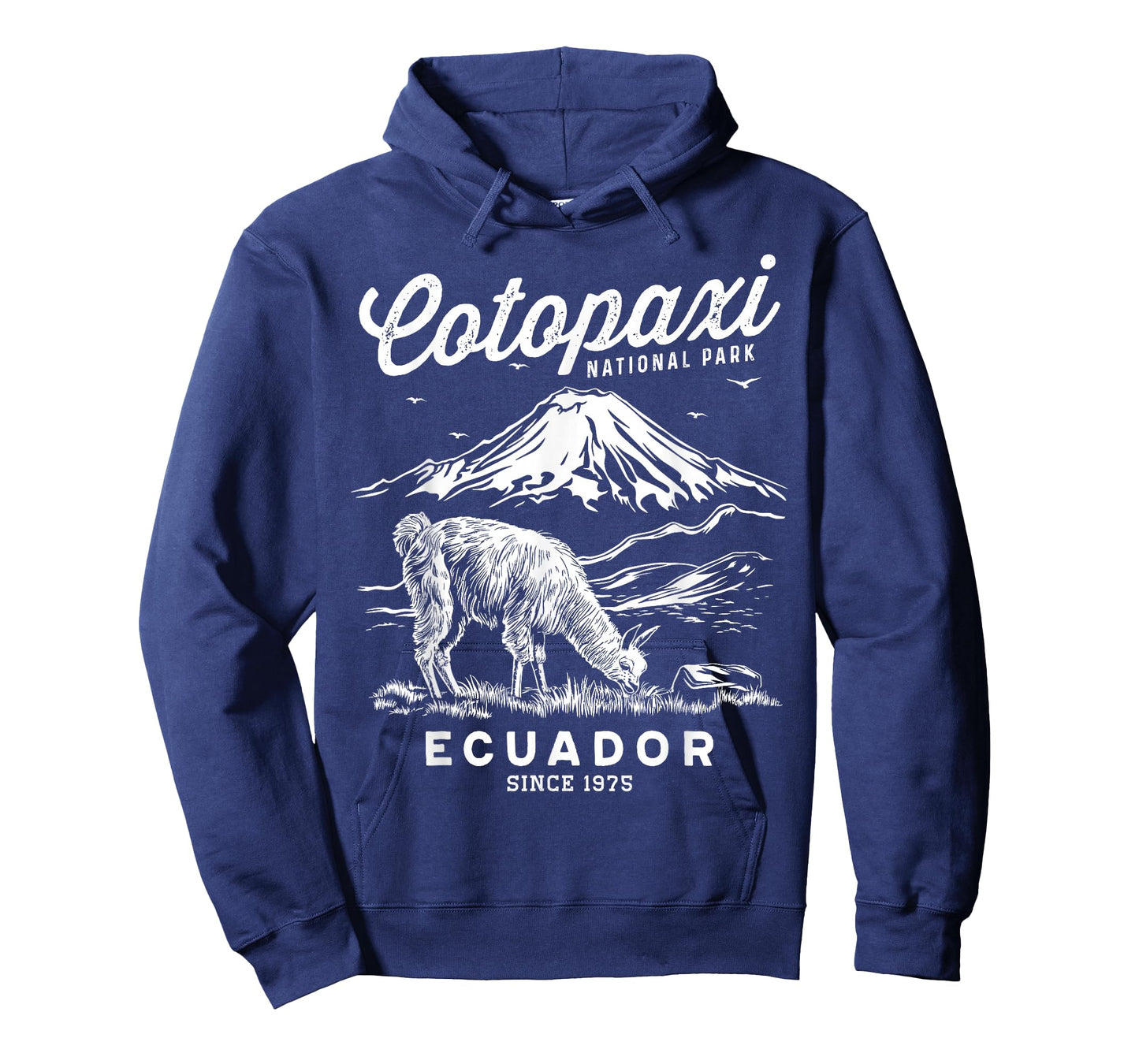 Ecuador Cotopaxi National Park Souvenir Alpaca Hike T-Shirt