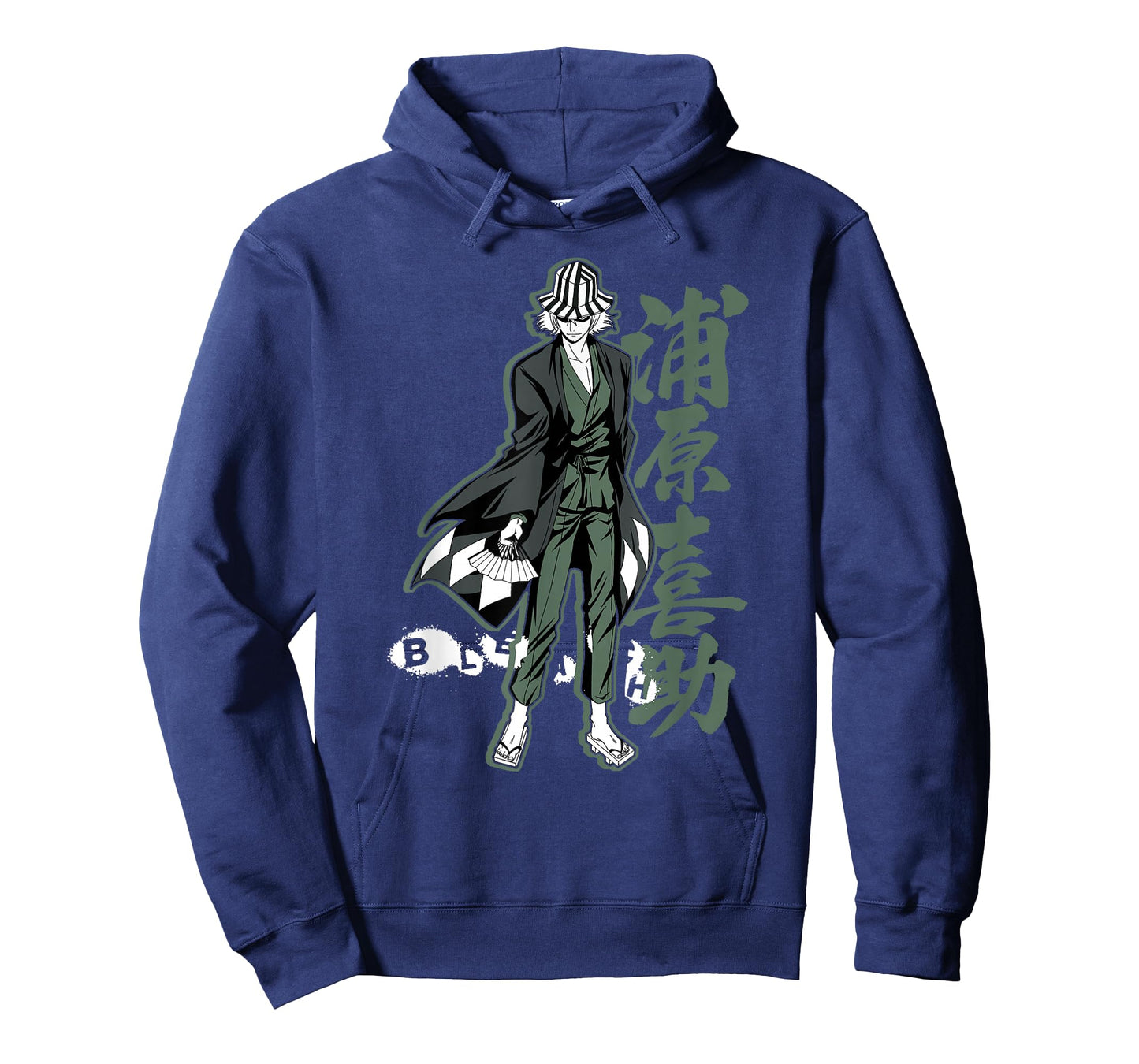 Bleach Kisuke with Vertical Kanji Anime T-Shirt