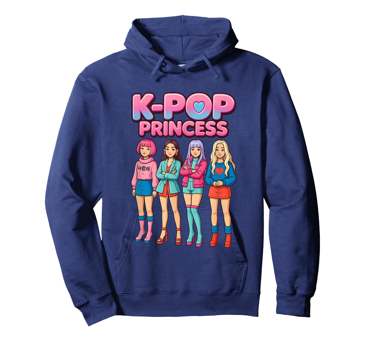 K-Pop Princess Korean Drama Music Girl Band Idol Fashion T-Shirt