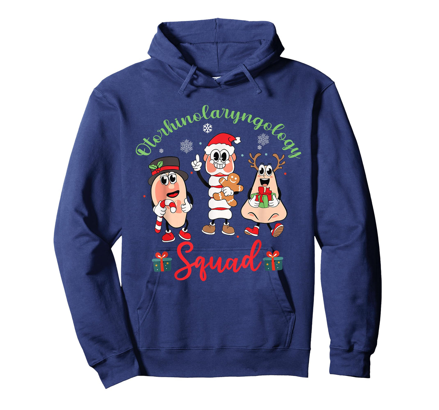 Otolaryngologist Squad ENT Nurse Christmas Xmas Holiday T-Shirt