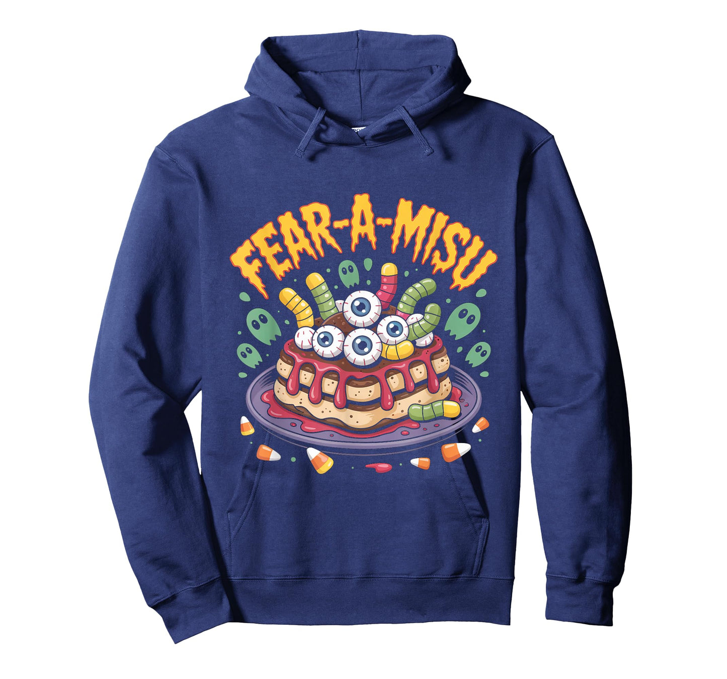Fear-A-Misu Creepy Dessert Humor T-Shirt