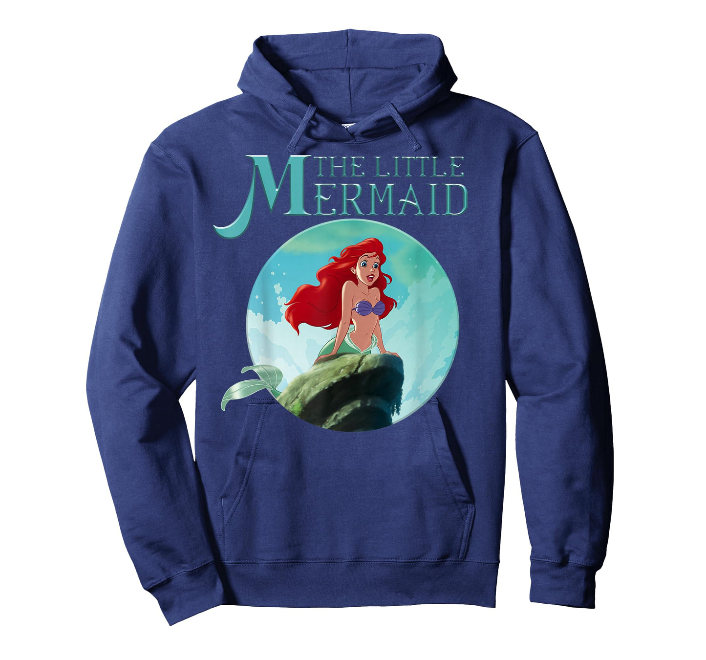 Disney The Little Mermaid Ariel Splash Rock Movie Poster T-Shirt