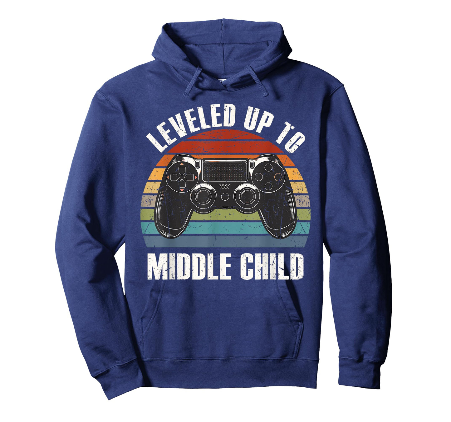 Leveled Up To Middle Child Promoted To Future Middle Child T-Shirt