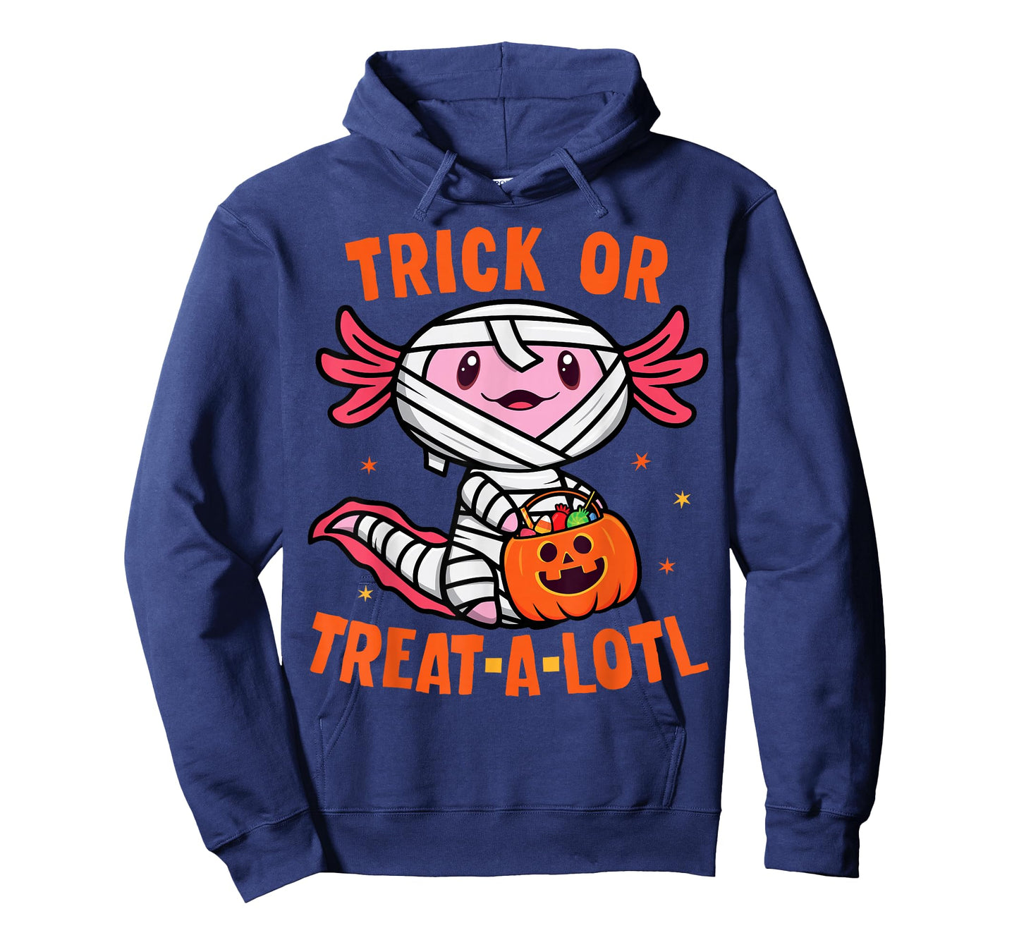 Trick or Treat A Lotl Axolotl Halloween Costume Toddler Kids T-Shirt