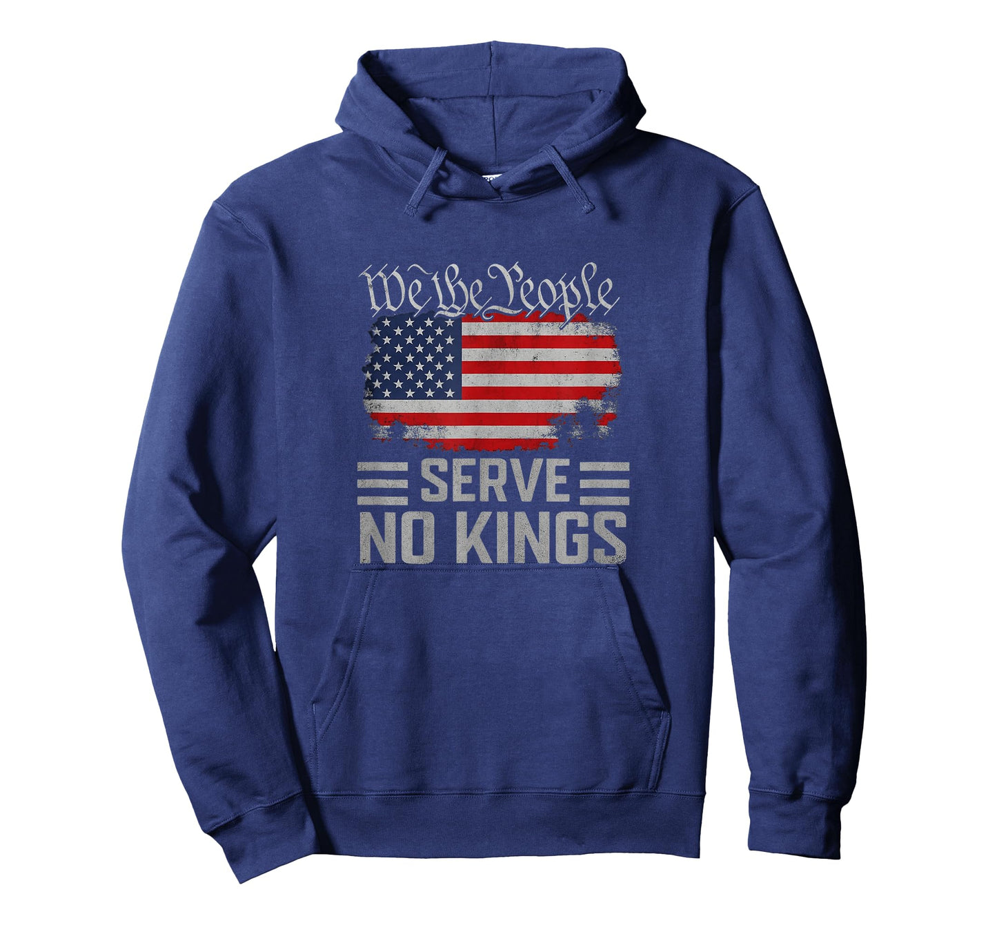 No Kings Day Vintage Patriotic Freedom 2025 T-Shirt