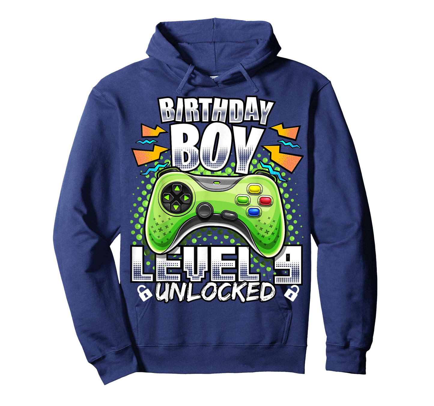 Level 9 Unlocked Video Game 9th Birthday Gamer Gift Boys T-Shirt