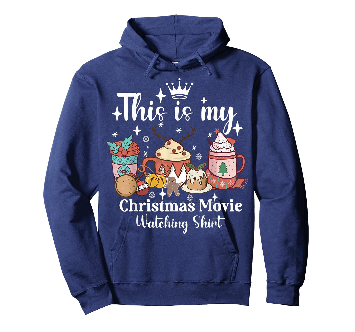 Festive Holiday This Is My Christmas Movie Watching T-Shirt
