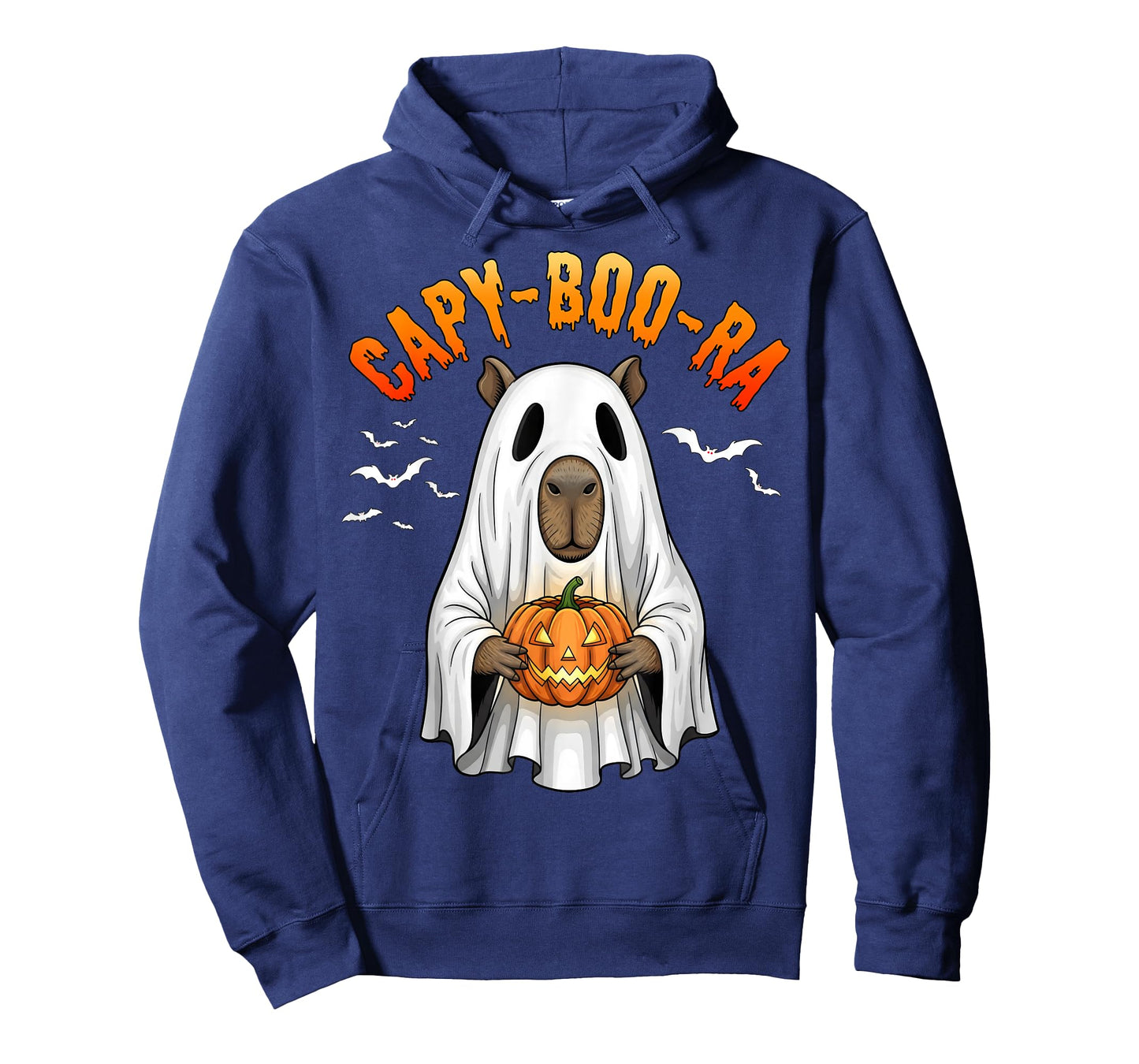 Fun Spooky Capybara Capy-Boo-ra Halloween Ghost Boo Costume T-Shirt