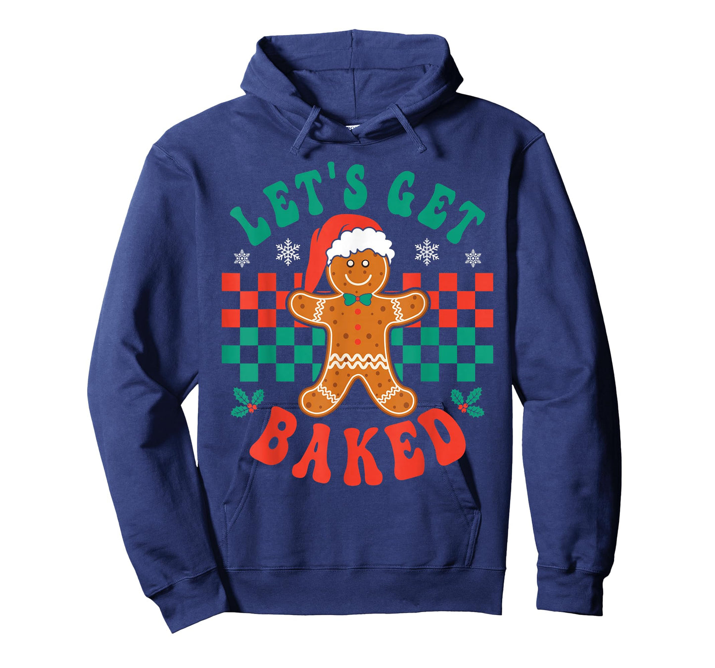 Let's Get Baked Gingerbread Christmas Cookie Baking Team T-Shirt
