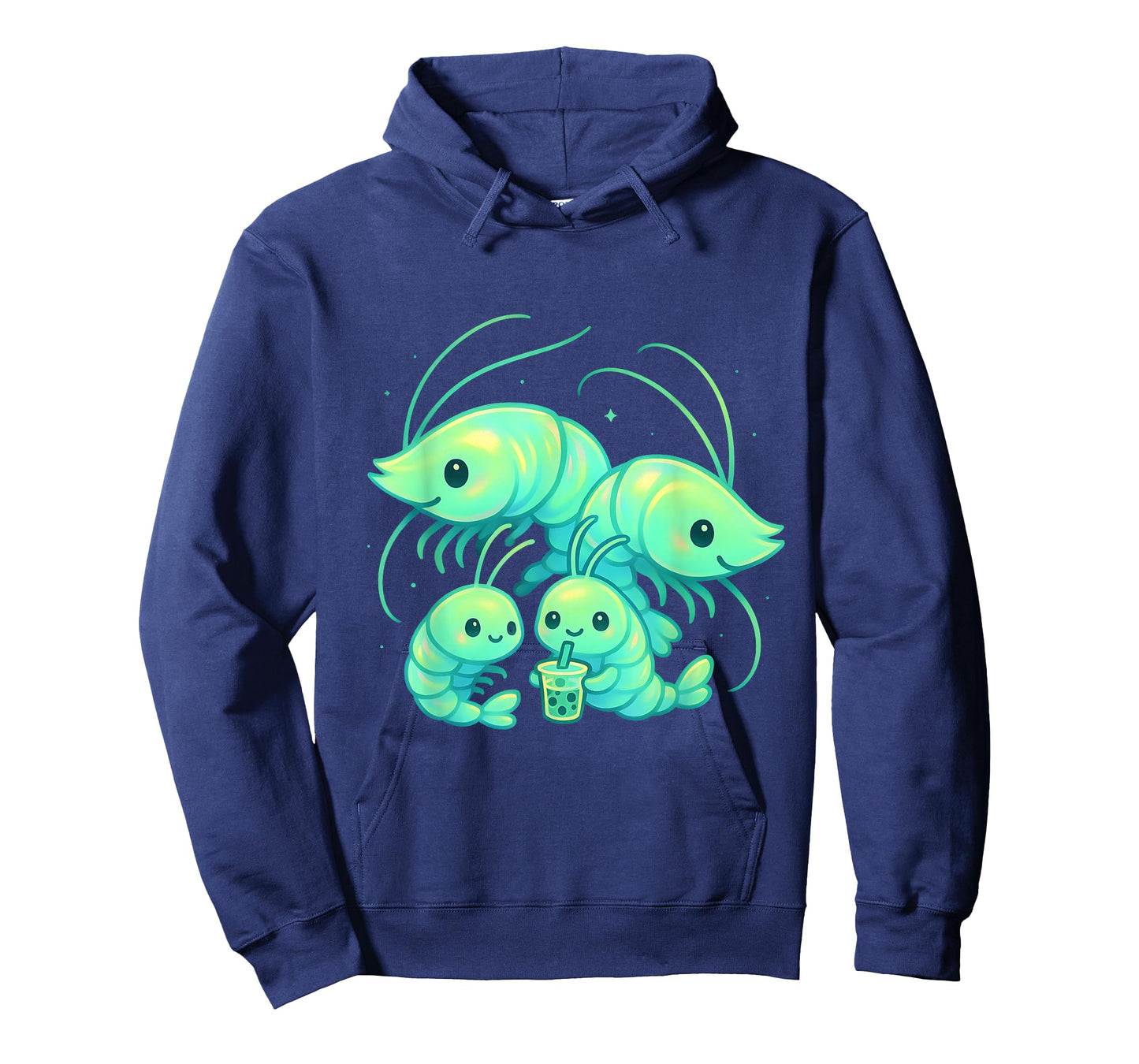 Radioactive Shrimp Mutant Funny Meme Viral Toxic Seafood T-Shirt