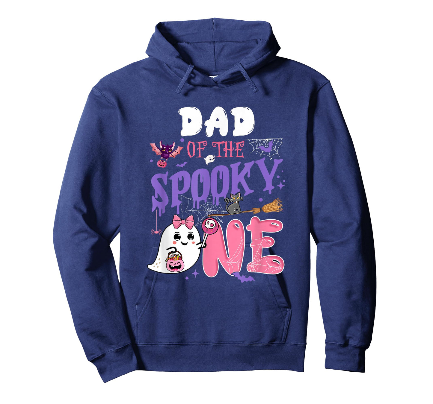 Dad Of The Spooky One 1St Birthday Girl Halloween Ghost T-Shirt