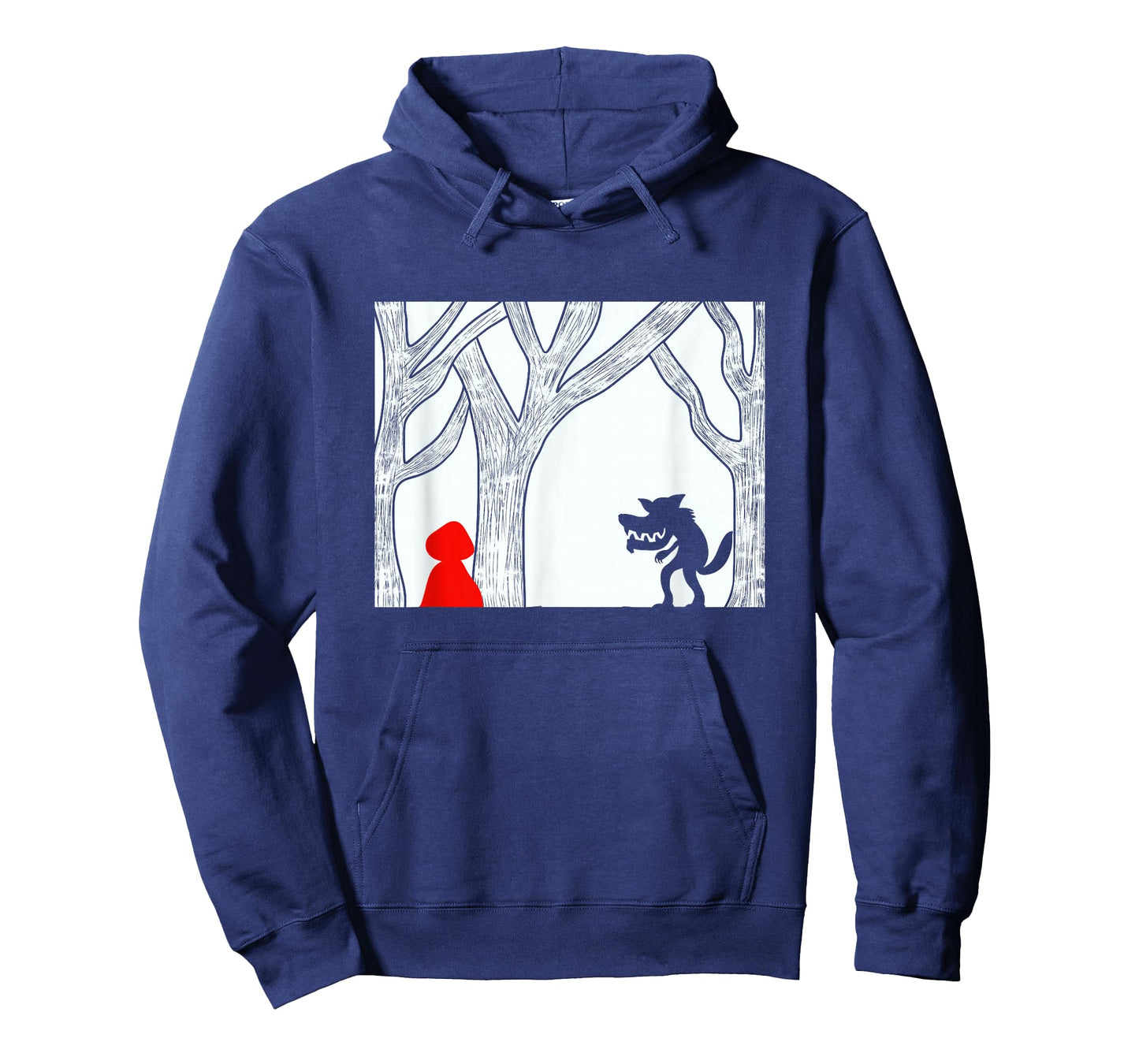 Little Red Riding Hood with Cut Out Wolf T-Shirt