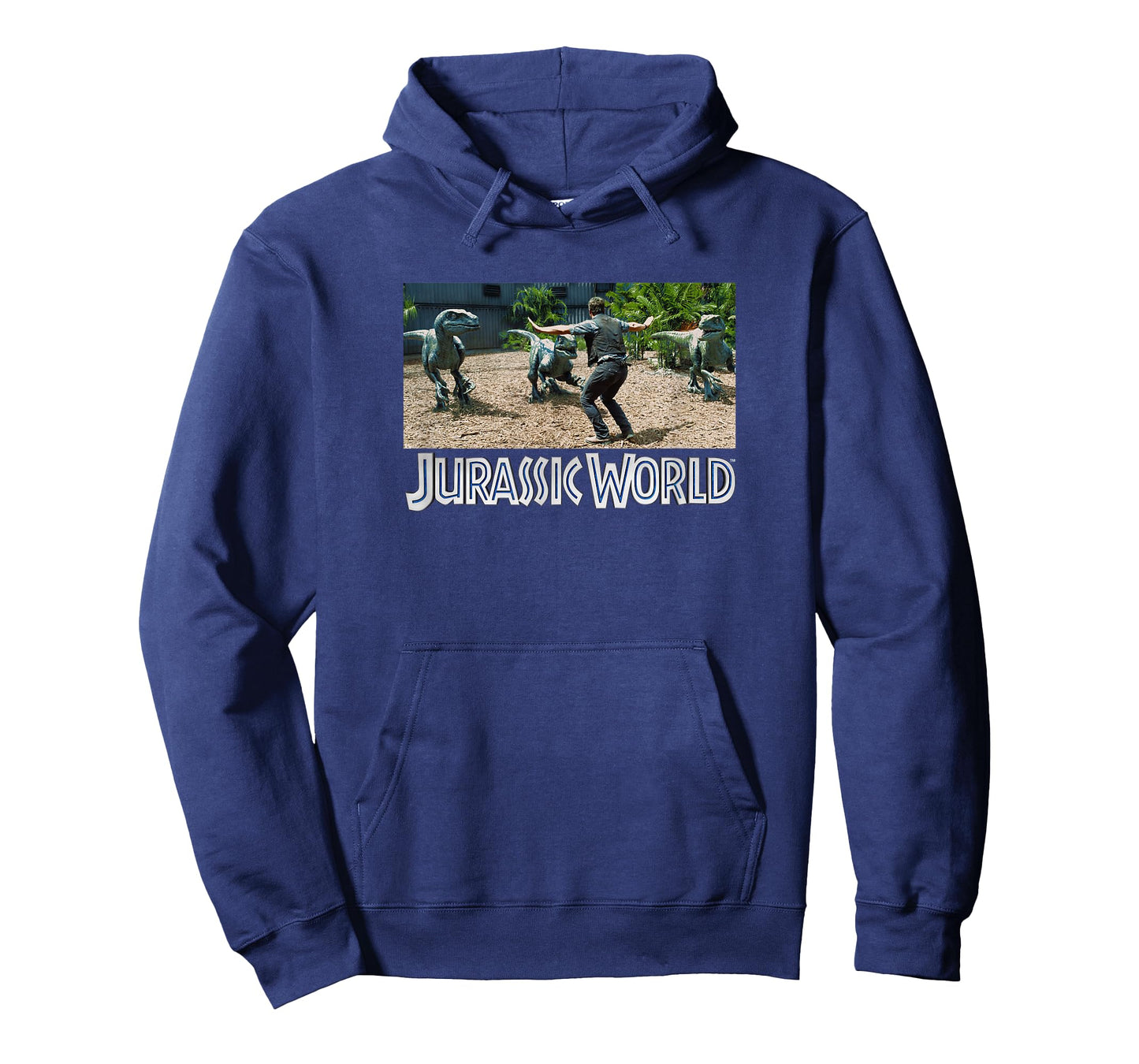 Jurassic World Owen Grady Velociraptor Trainer T-Shirt, Black, Small