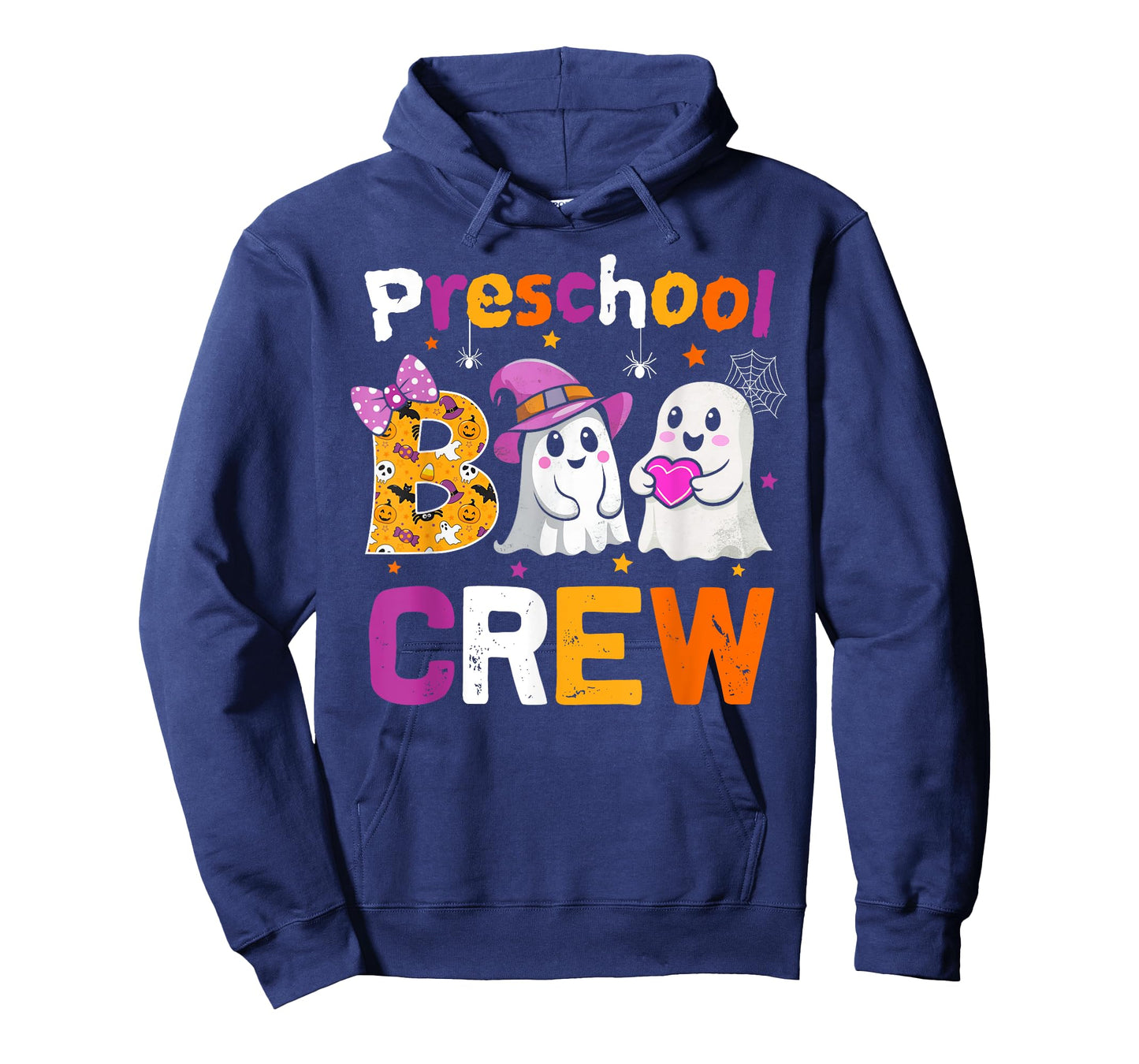 Preschool Boo Crew Funny Preschool Halloween Teacher Kids T-Shirt