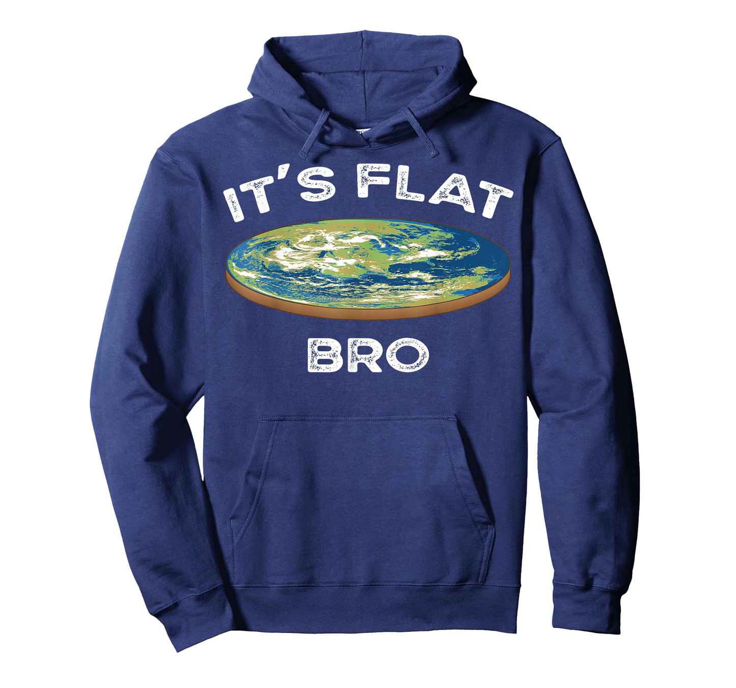 It's Flat Bro Funny Flat Earth Conspiracy Plot Secret Gift T-Shirt