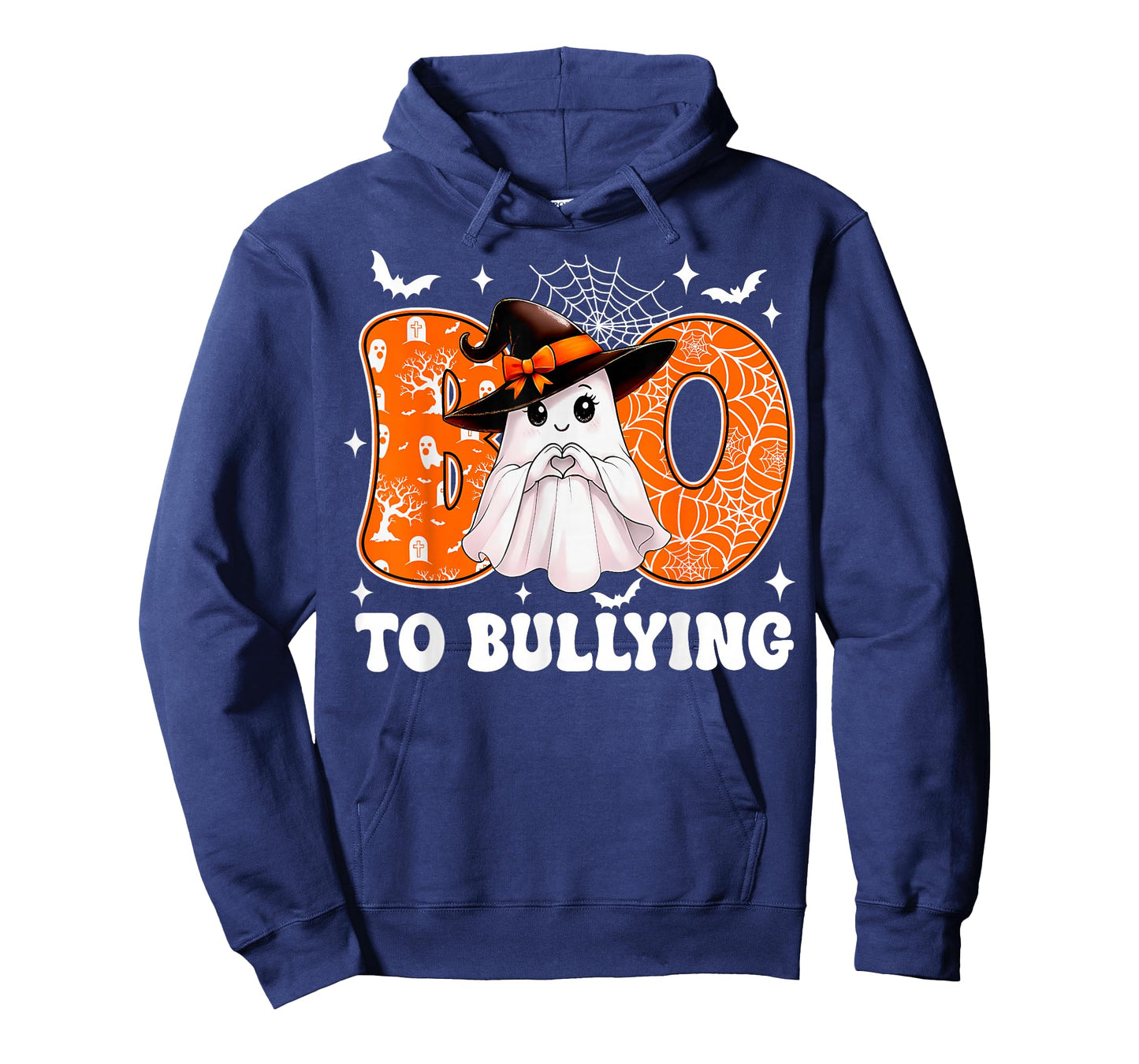 Boo to Bullying Cute Ghost Halloween Unity Day Anti Bullying T-Shirt