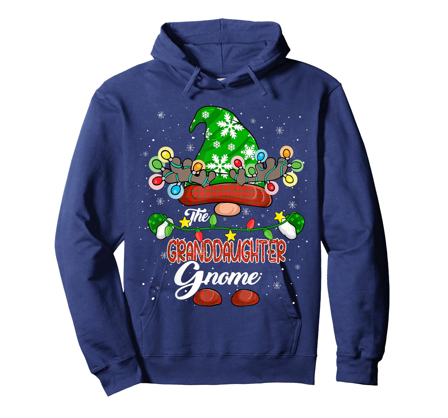 The Granddaughter Gnome Christmas Gnome Costume Family Kids T-Shirt