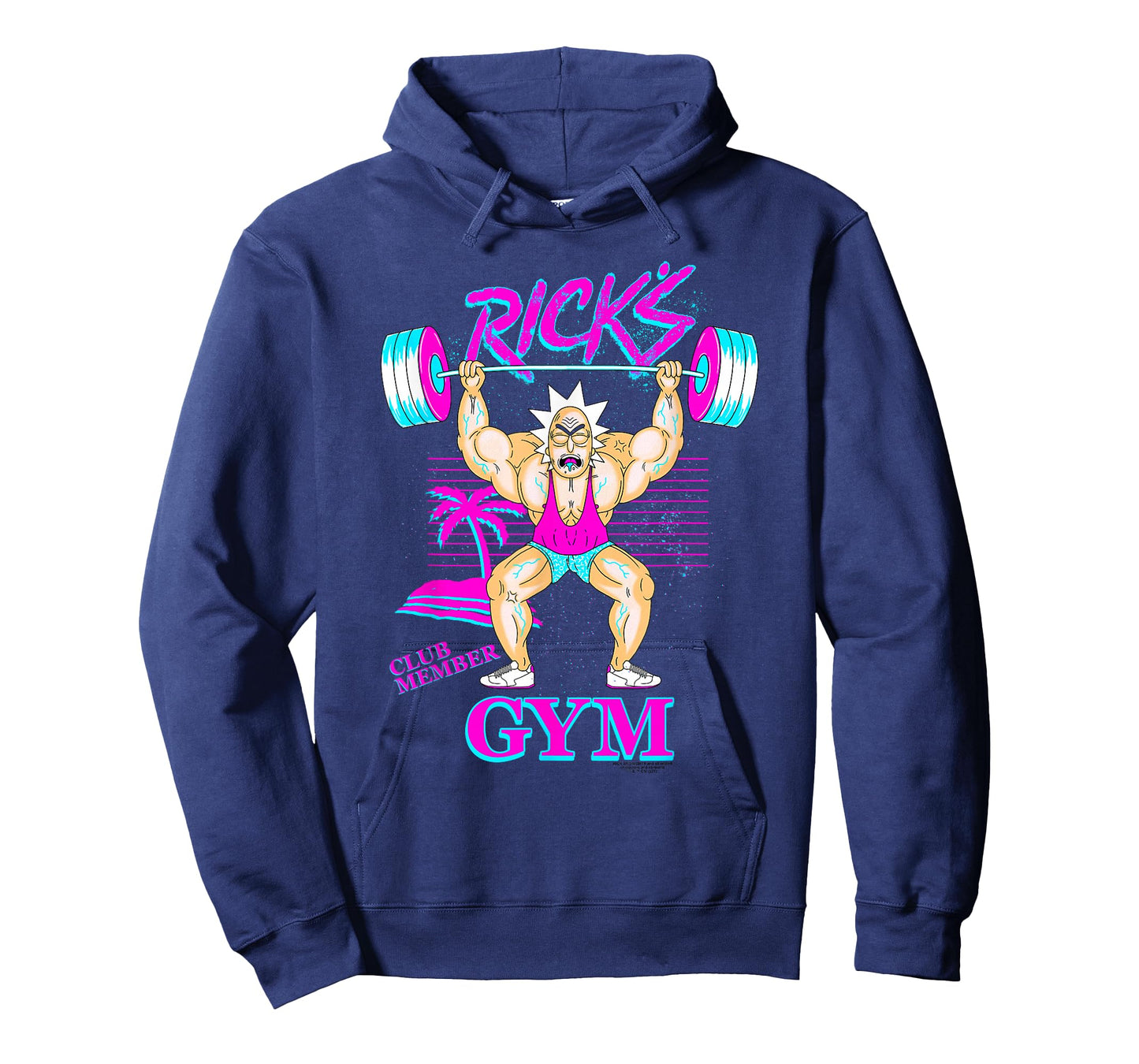 Rick and Morty Rick's Gym T-Shirt